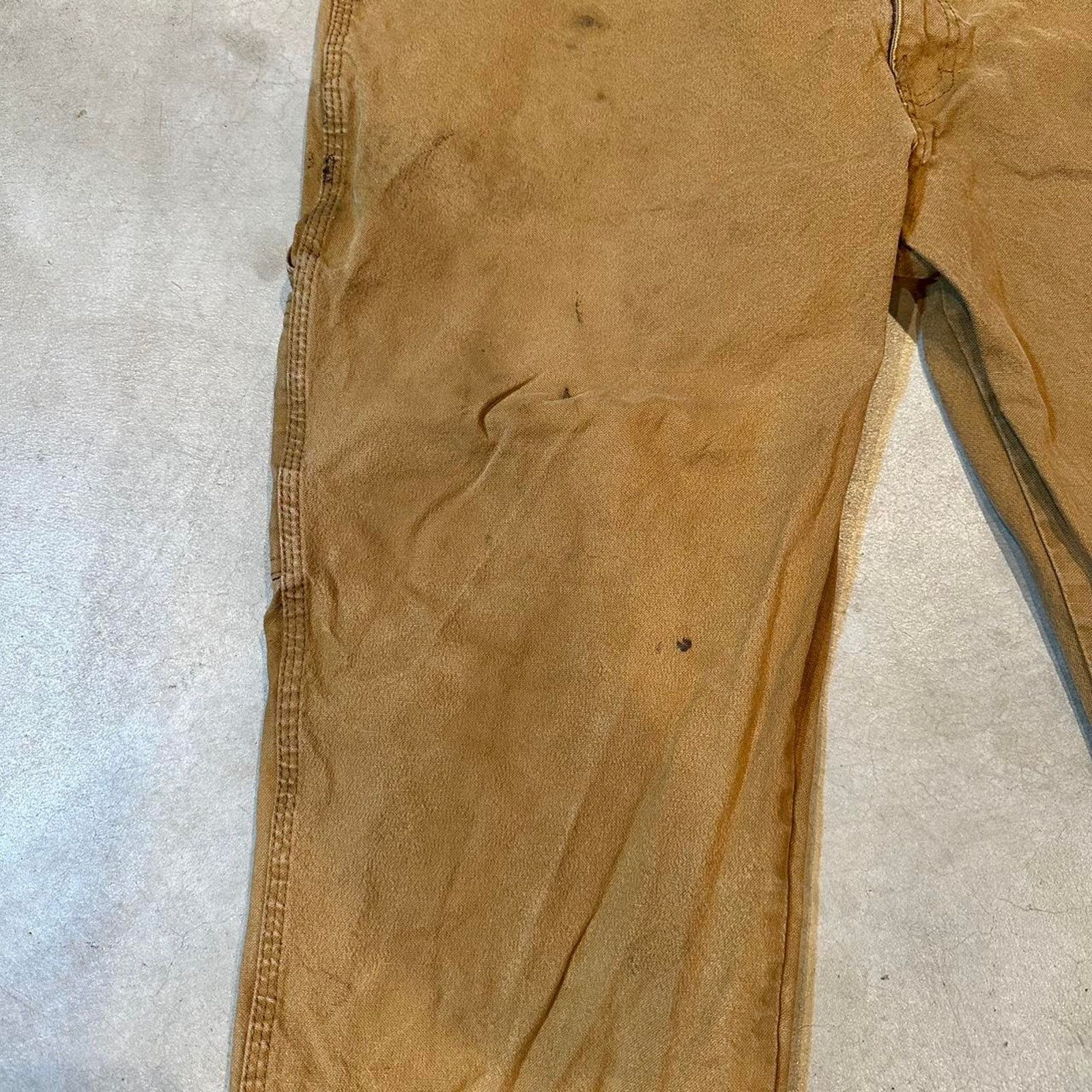 Dickies Vintage Y2K Distressed Tan Dickies Carpenter Pants 40x29 Size US 40 / EU 56 - 3 Thumbnail