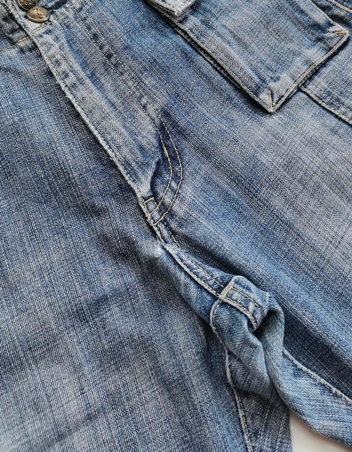 Paul Smith Thrashed Paul Smith Snap Multipocket Distressed Jeans Size US 34 / EU 50 - 11 Thumbnail