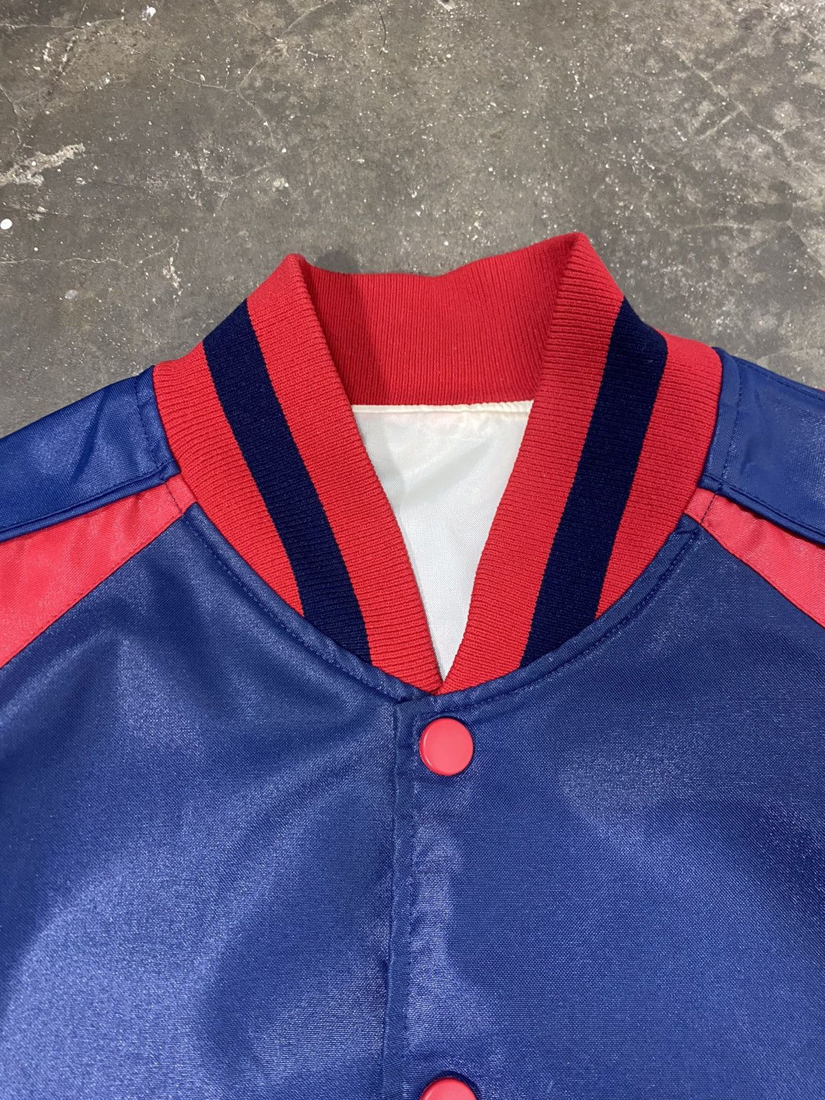 Descente × Vintage A12 🇯🇵 Rare - Vintage The Best by Descente Varsity Jacket Size US L / EU 52-54 / 3 - 12 Thumbnail