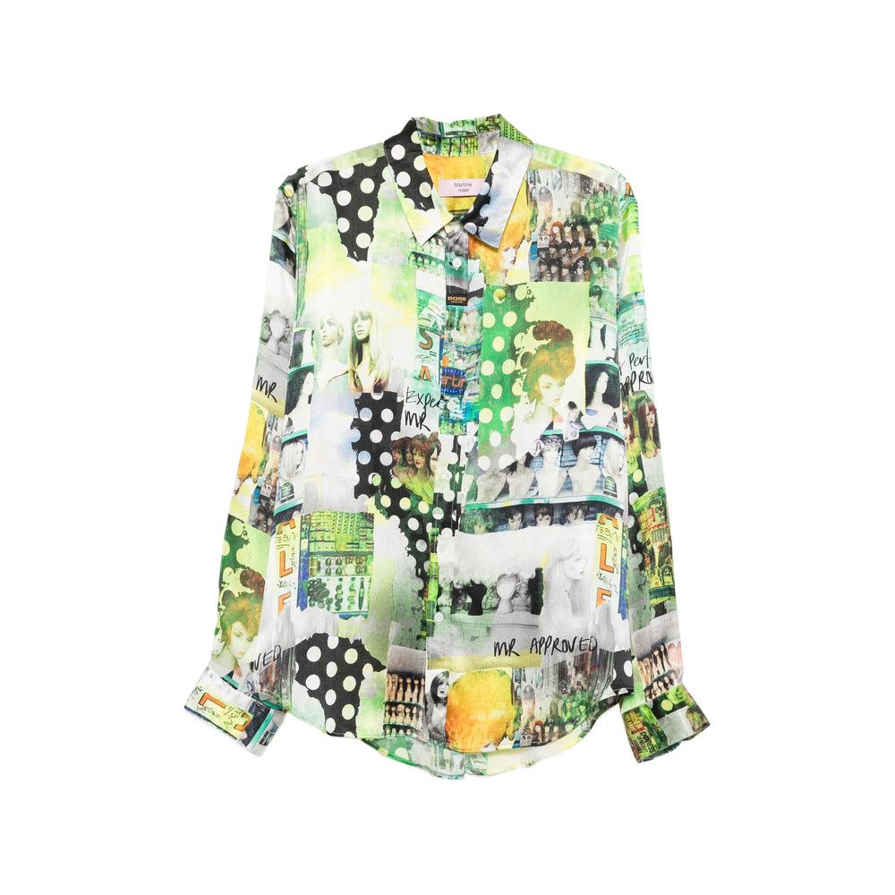 Martine Rose Martine Rose GREEN Shirts Size US L / EU 52-54 / 3 - 1 Thumbnail