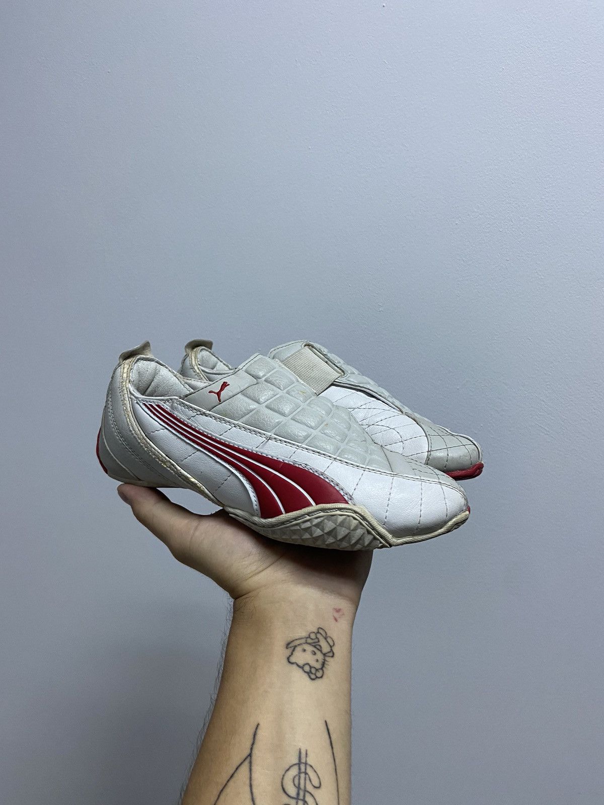 Puma × Vintage Puma Vintage Sneakers Low Top speed cat racing Size US 4.5 / IT 34.5 - 1 Thumbnail
