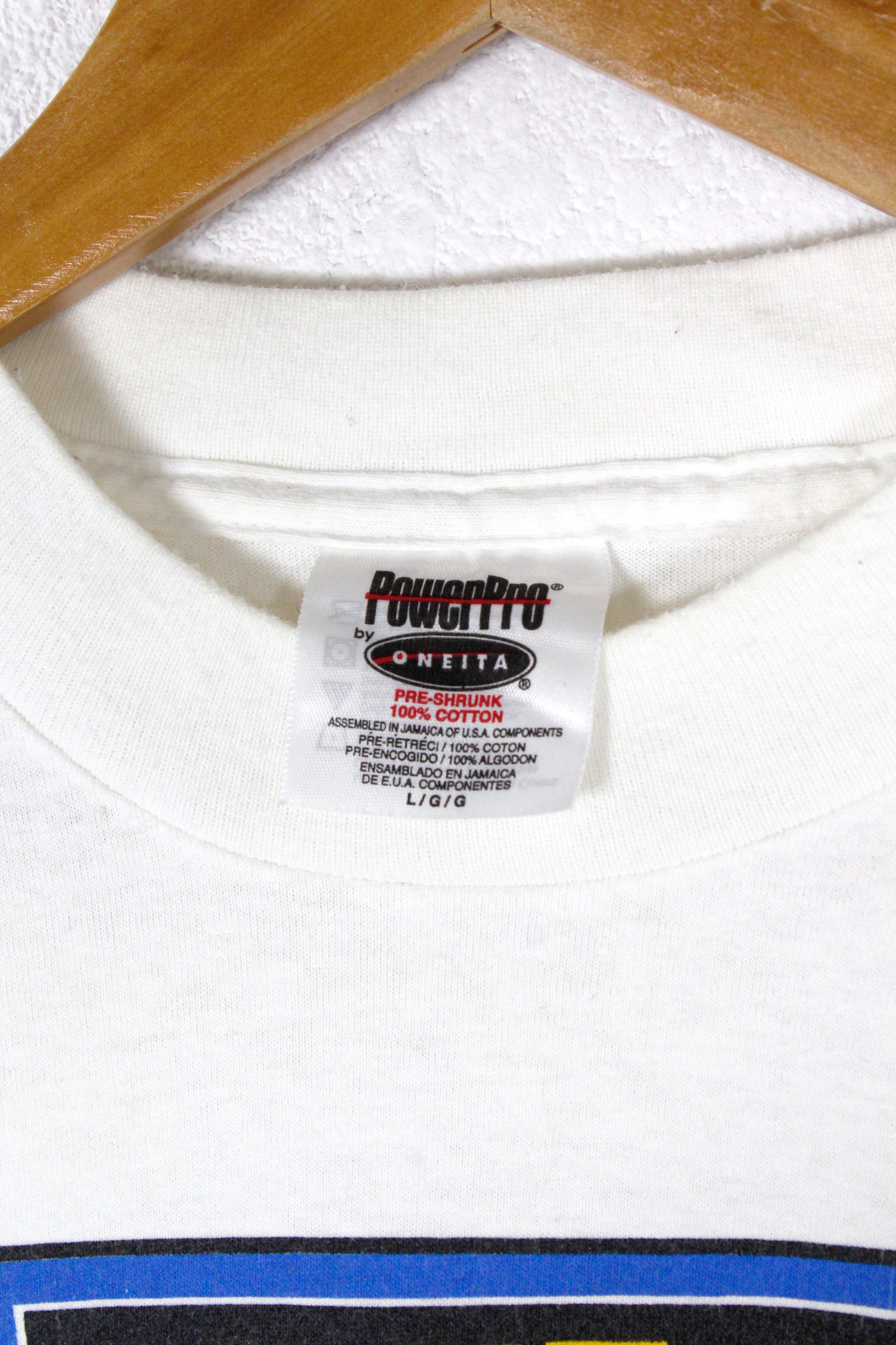 Vintage 90s Vintage NYC Marathon Finisher T-Shirt Tee 1998 Size US L / EU 52-54 / 3 - 4 Thumbnail