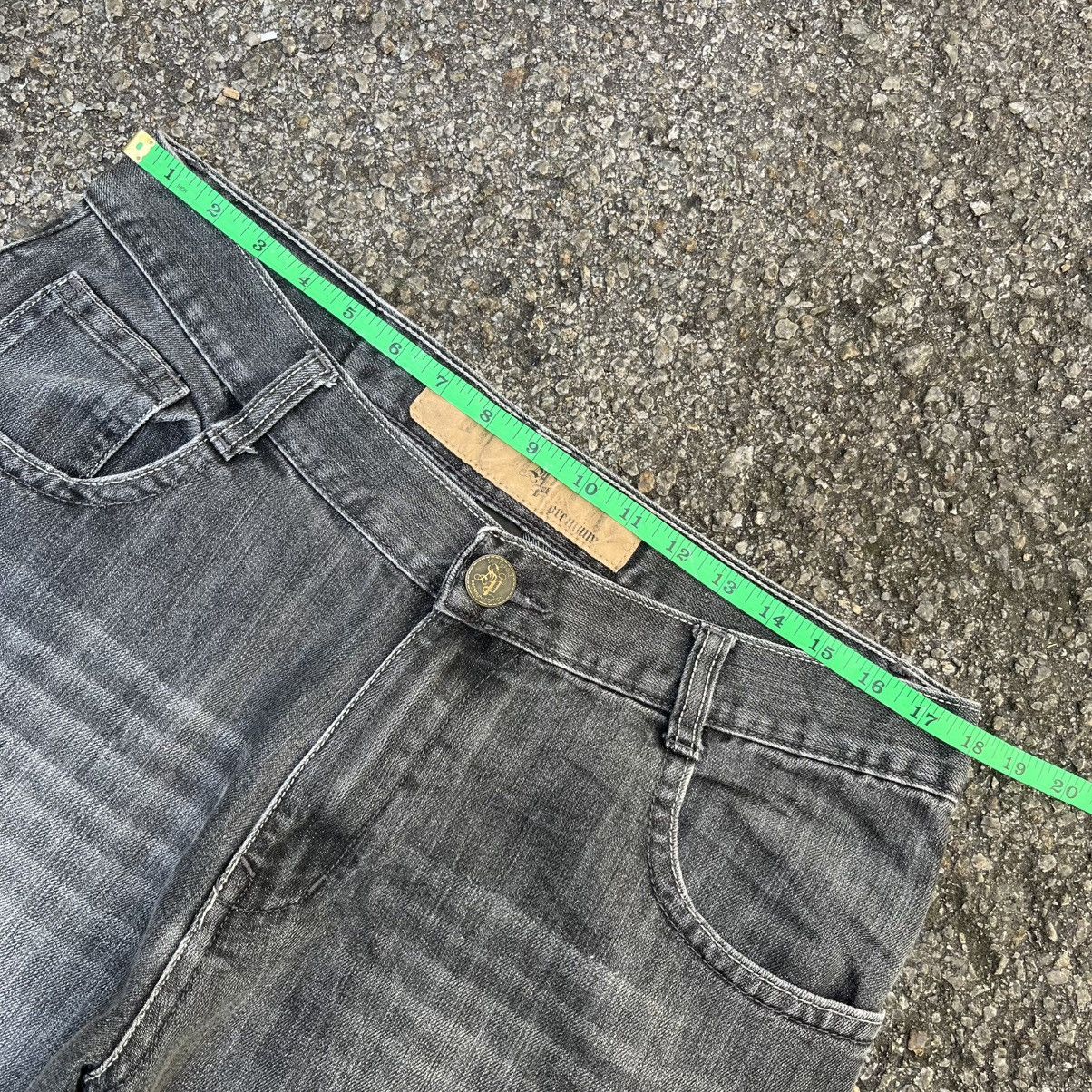 Southpole Y2K Southpole Baggy Faded Balck Jeans Flare Wide Leg Denim Size US 36 / EU 52 - 5 Thumbnail