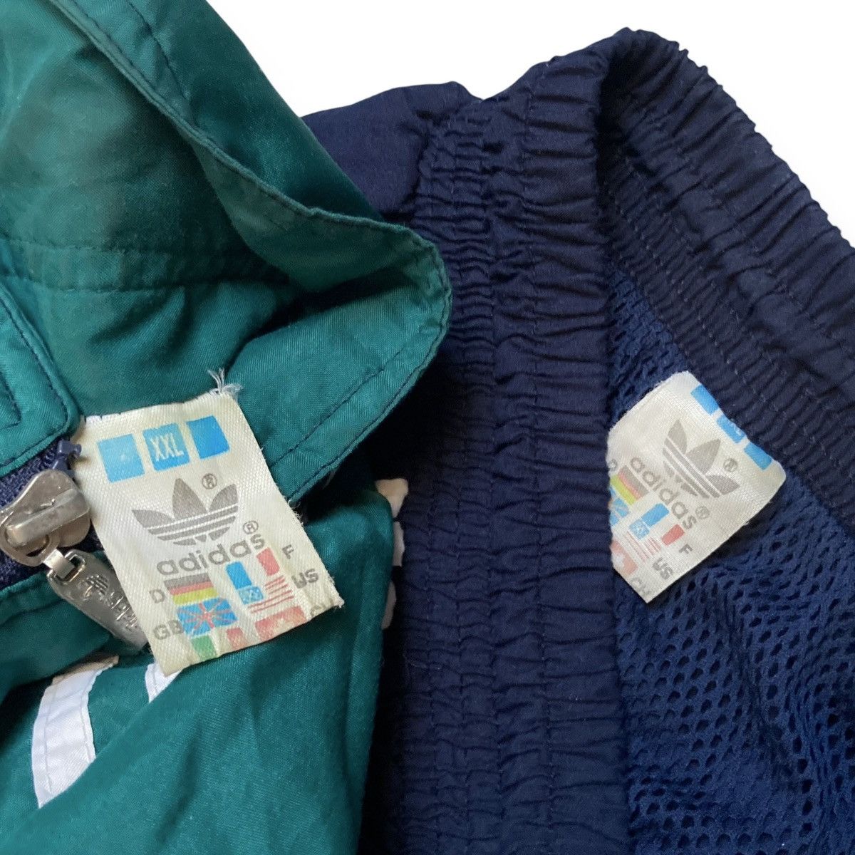 Adidas × Vintage Vintage 80s 90s Adidas Tracksuit Track Jacket Pants Set Size US XL / EU 56 / 4 - 12 Thumbnail