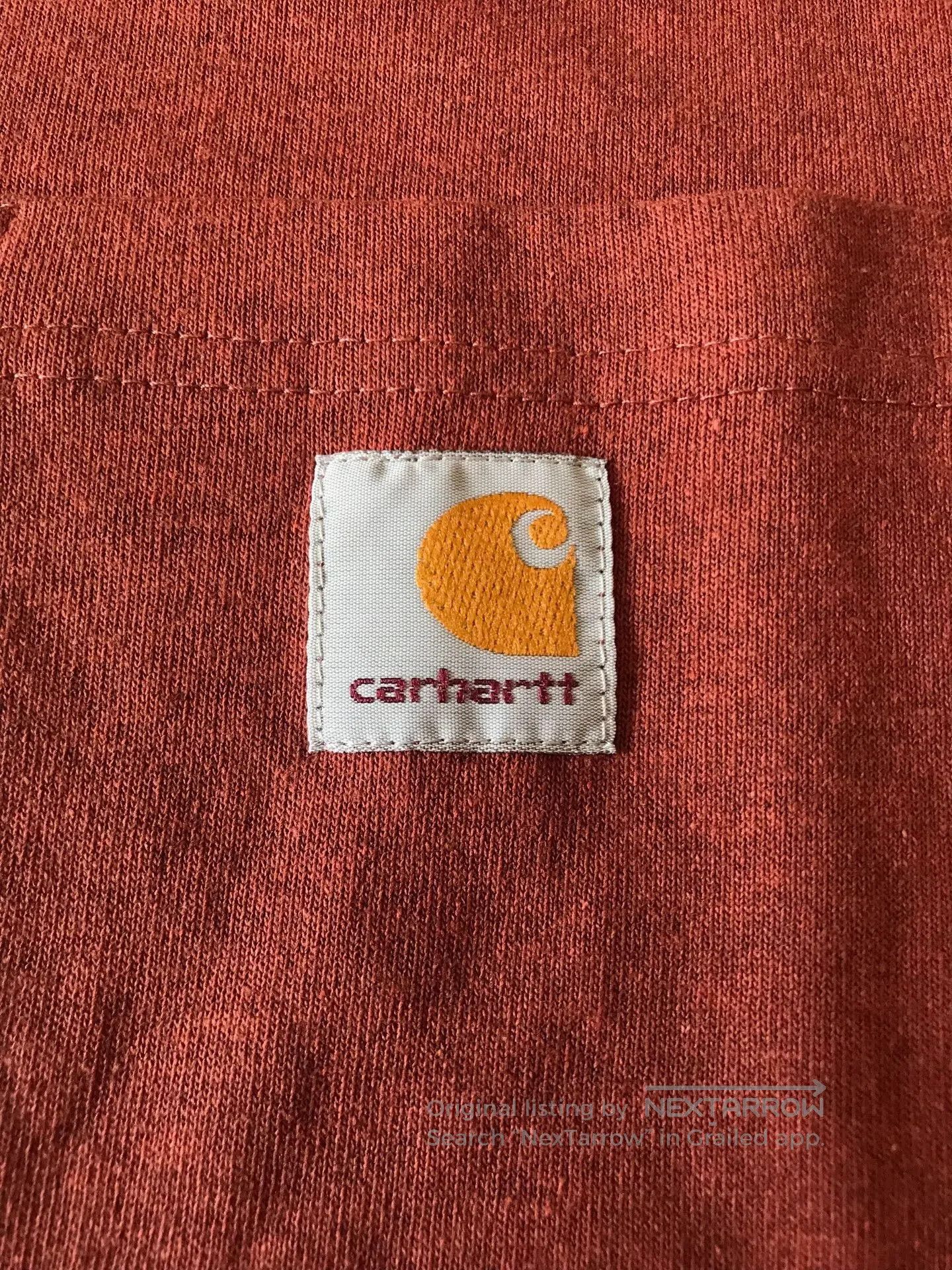 Carhartt Carhartt K126 R01 Barn Red Long Sleeve T. Size US M / EU 48-50 / 2 - 5 Thumbnail