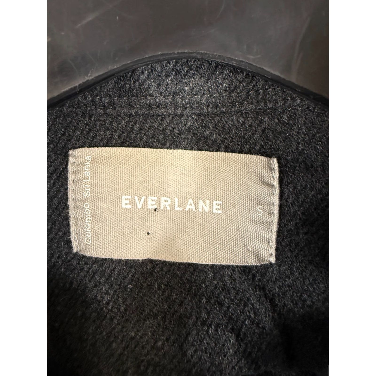 Everlane Everlane Shirt Jacket Womens S Black Cotton Flap Pockets Button-Up Long Sleeve Size S / US 4 / IT 40 - 5 Thumbnail