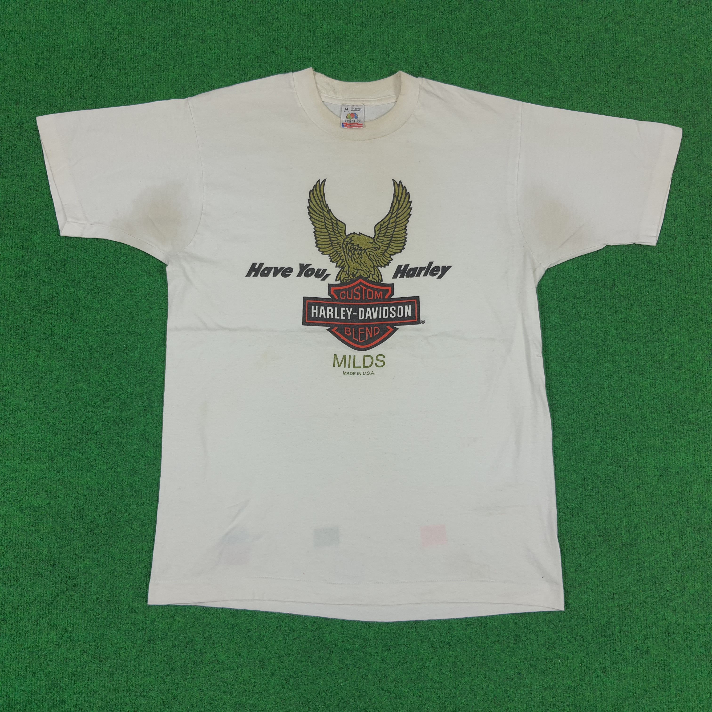 Harley Davidson Vintage Harley Davidson Milds USA T-shirt Size US M / EU 48-50 / 2 - 1 Thumbnail