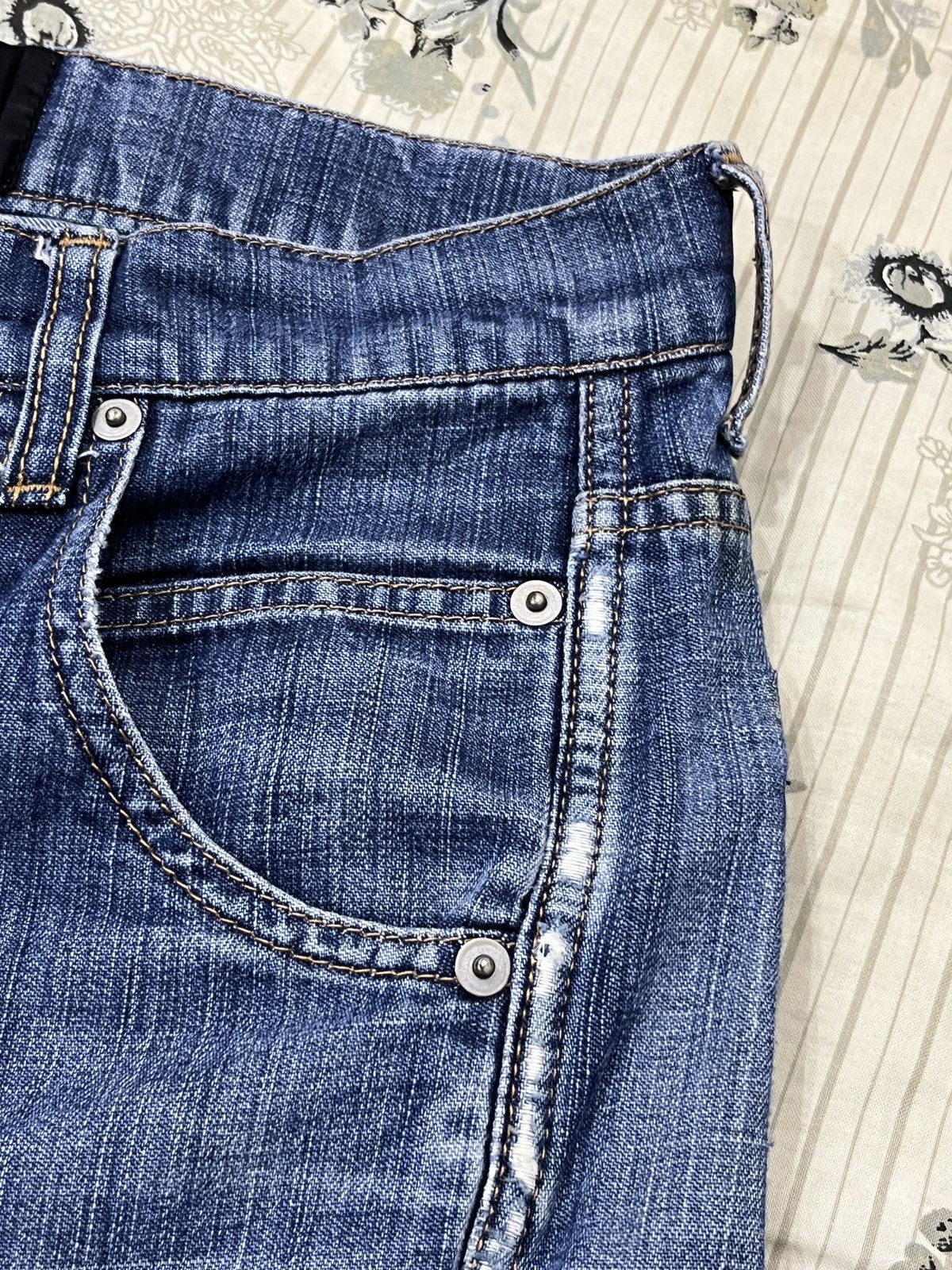 Issey Miyake 🔥🔥🔥HYPE ZUCCA DENIM Size 30" / US 8 / IT 44 - 17 Thumbnail