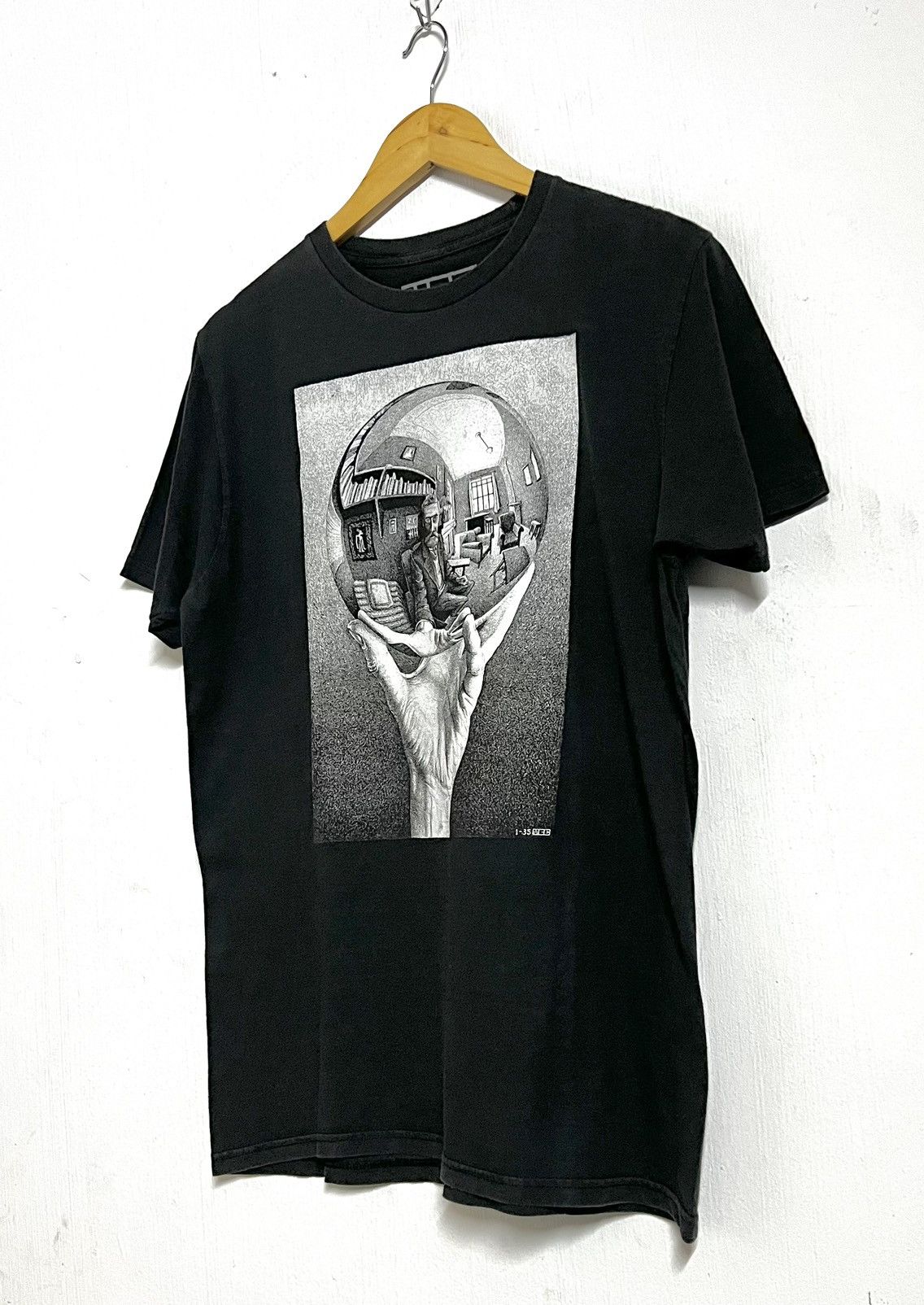Designer × Vintage 🔥HOT DROPS🔥MC ESCHER BIG PRINT ART TSHIRT Size US L / EU 52-54 / 3 - 3 Thumbnail