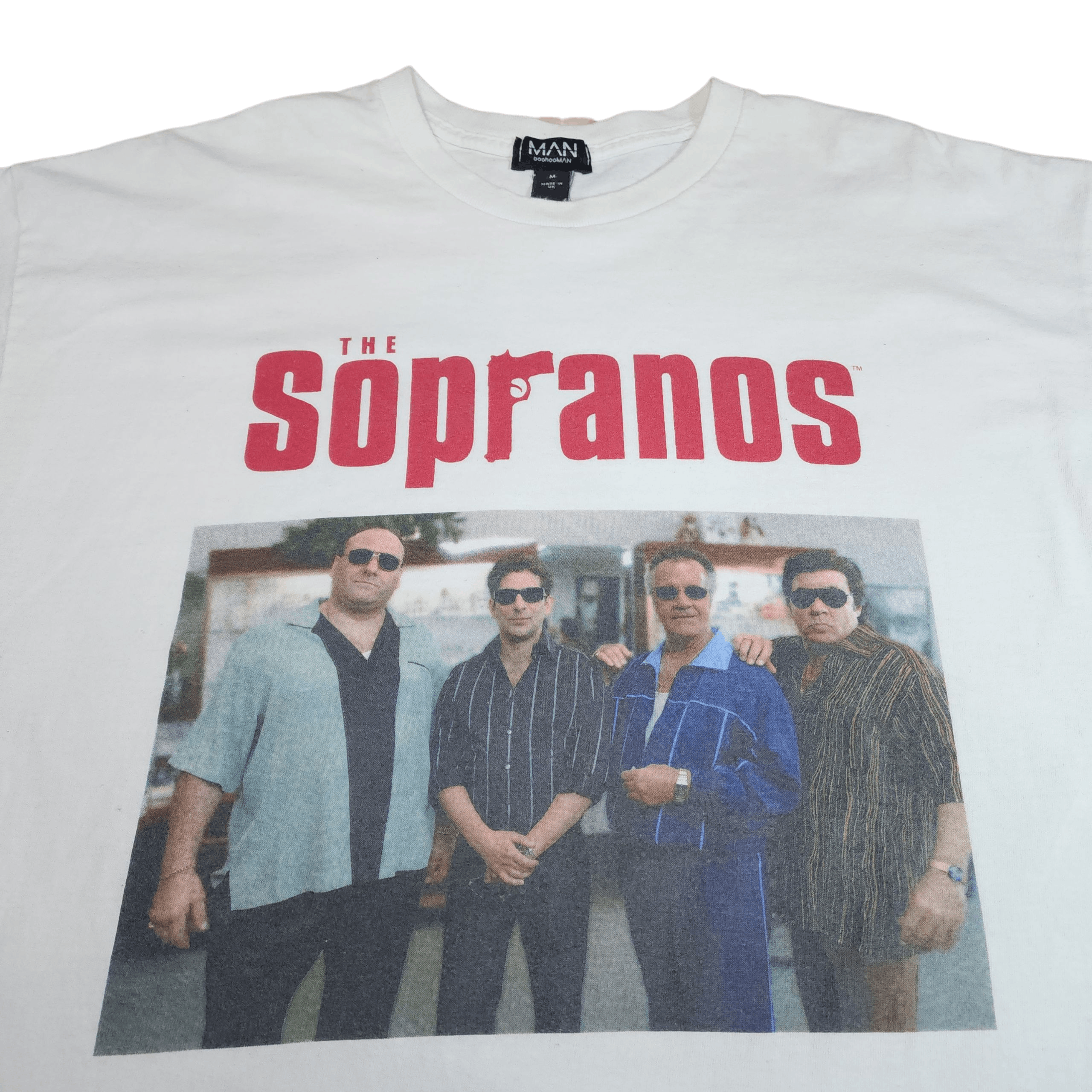 Other Rare The Sopranos T Shirt 99 00 HBO BoohooMAN Made In UK Size US XL / EU 56 / 4 - 1 Thumbnail