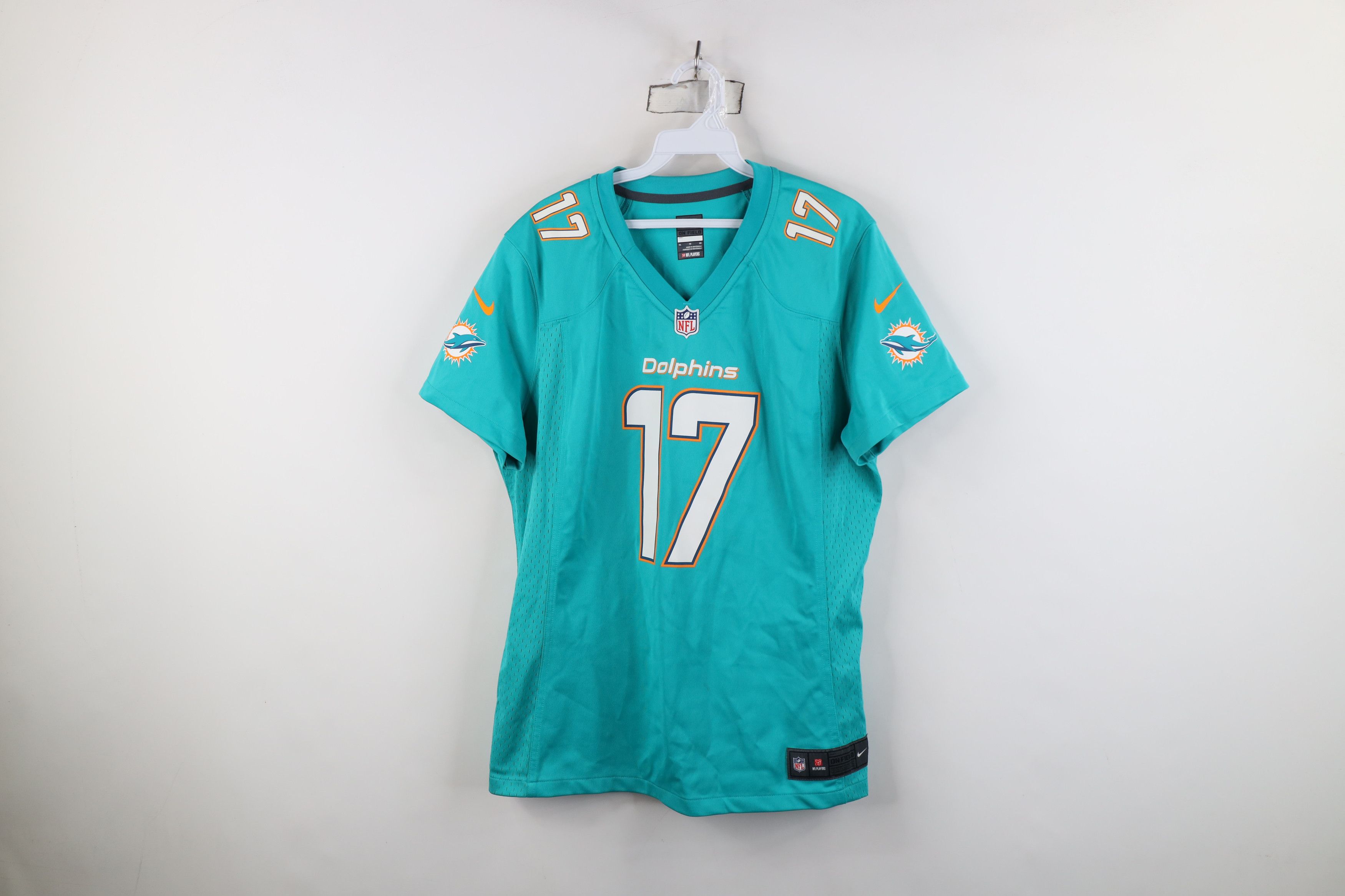 Nike Nike On Field Miami Dolphins Football Jersey Teal #17 Size XL / US 12-14 / IT 48-50 - 1 Thumbnail
