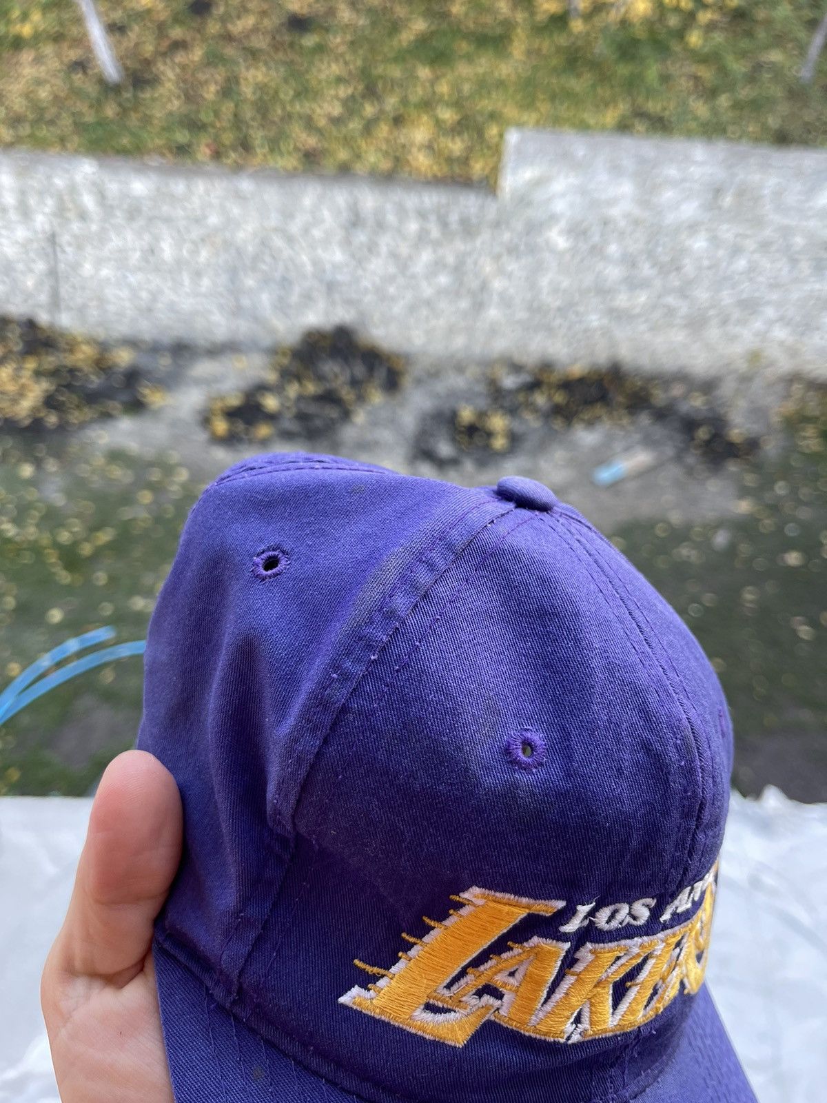 NBA × Sports Specialties × Vintage 🔥Vintage Los Angeles Lakers snapback hat cap made in korea Size ONE SIZE - 6 Thumbnail
