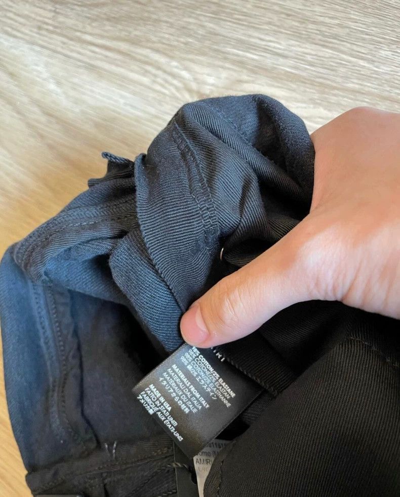Amiri Amiri embroidered knife-slash black denim Size US 32 / EU 48 - 4 Thumbnail