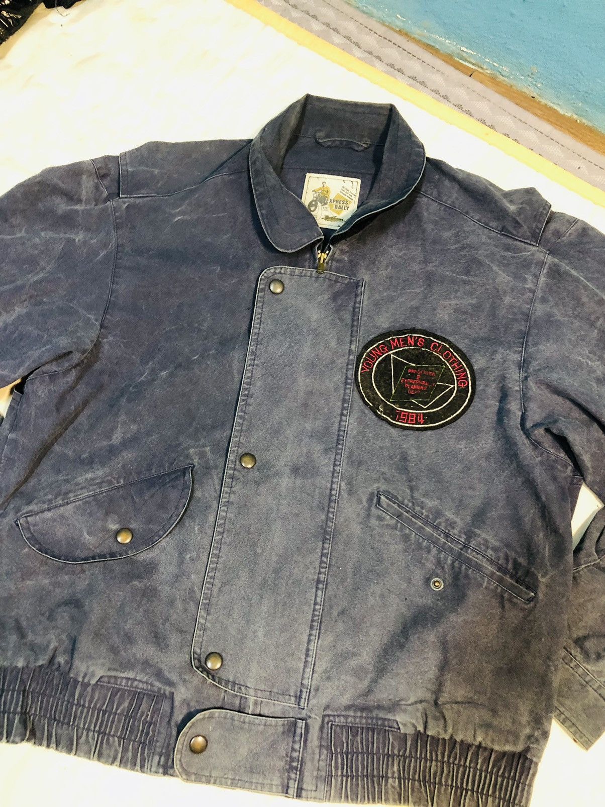Express Express Rally Jacket Zipped (14) Size US M / EU 48-50 / 2 - 3 Thumbnail