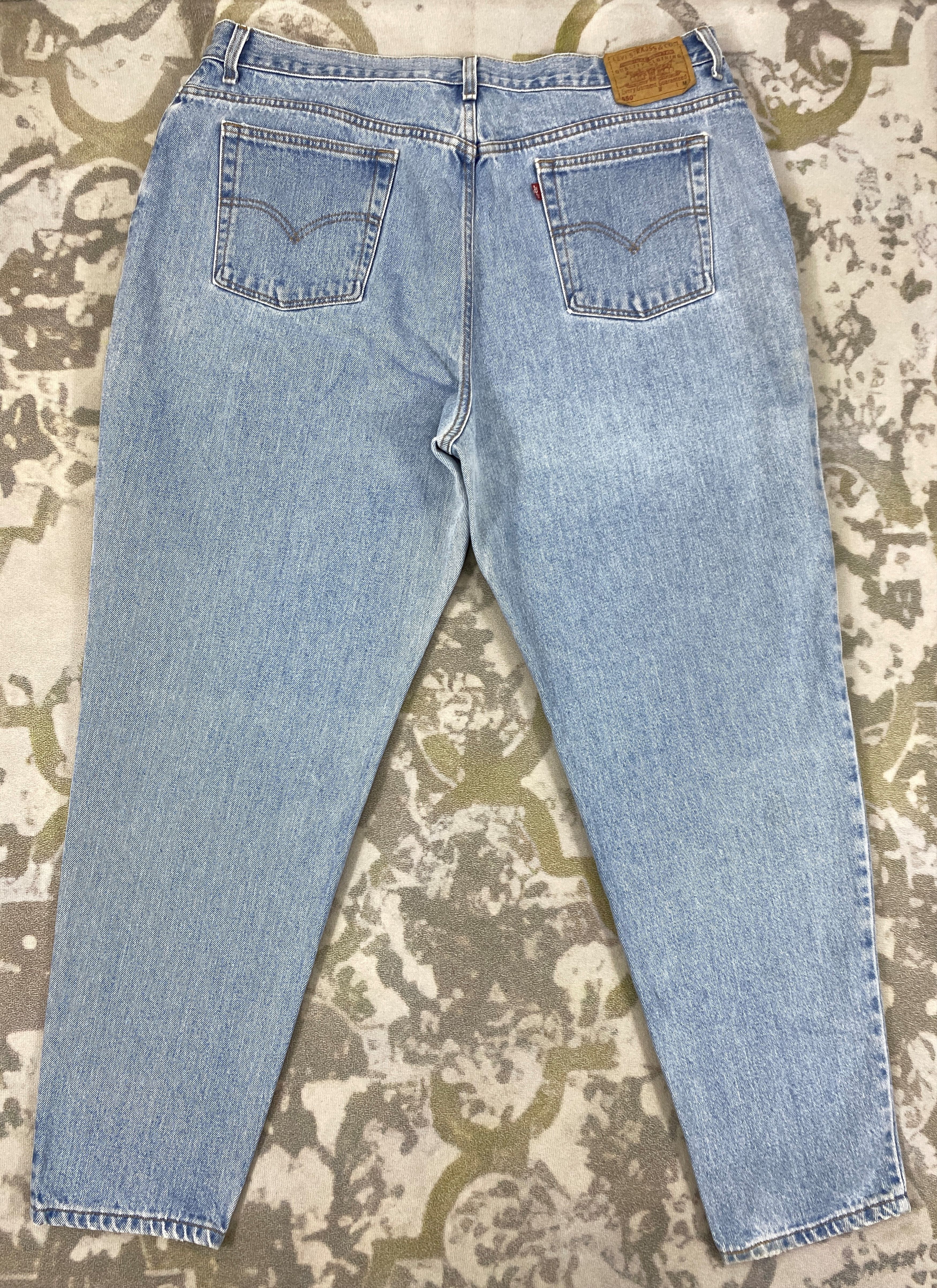 Levi's Vintage Levi's 550 USA Relaxed Fit Denim 41 x 30.5 -JN626 Size US 41 - 2 Thumbnail