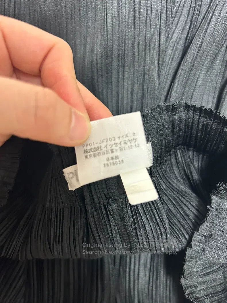 Issey Miyake Issey Miyake size:2 Black Pants Size 31" - 4 Thumbnail