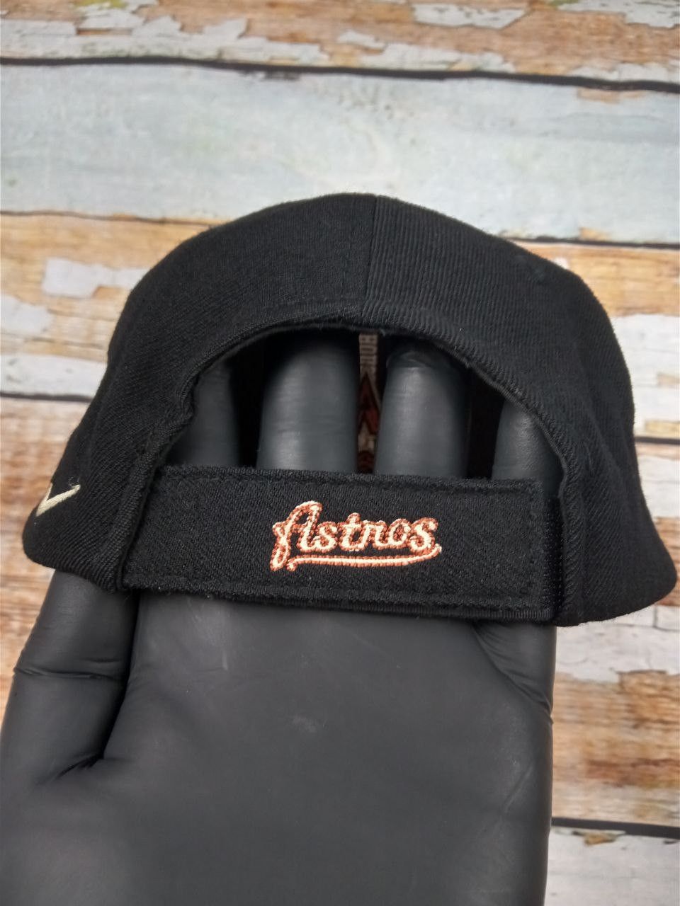 Nike Vintage Nike Houston Astros 100% Wool Cap Hat Size ONE SIZE - 5 Thumbnail