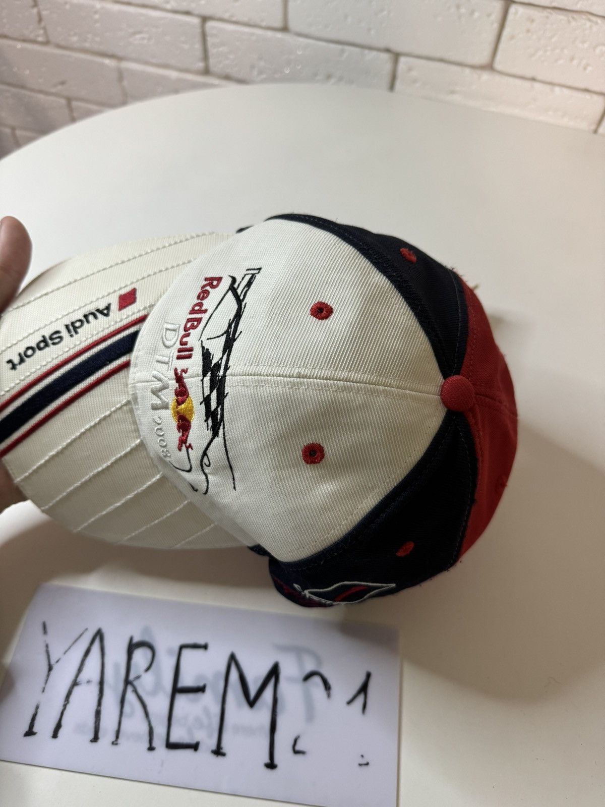 Red Bull Audi Red Bull DTM 2008 cap hat Size ONE SIZE - 4 Thumbnail