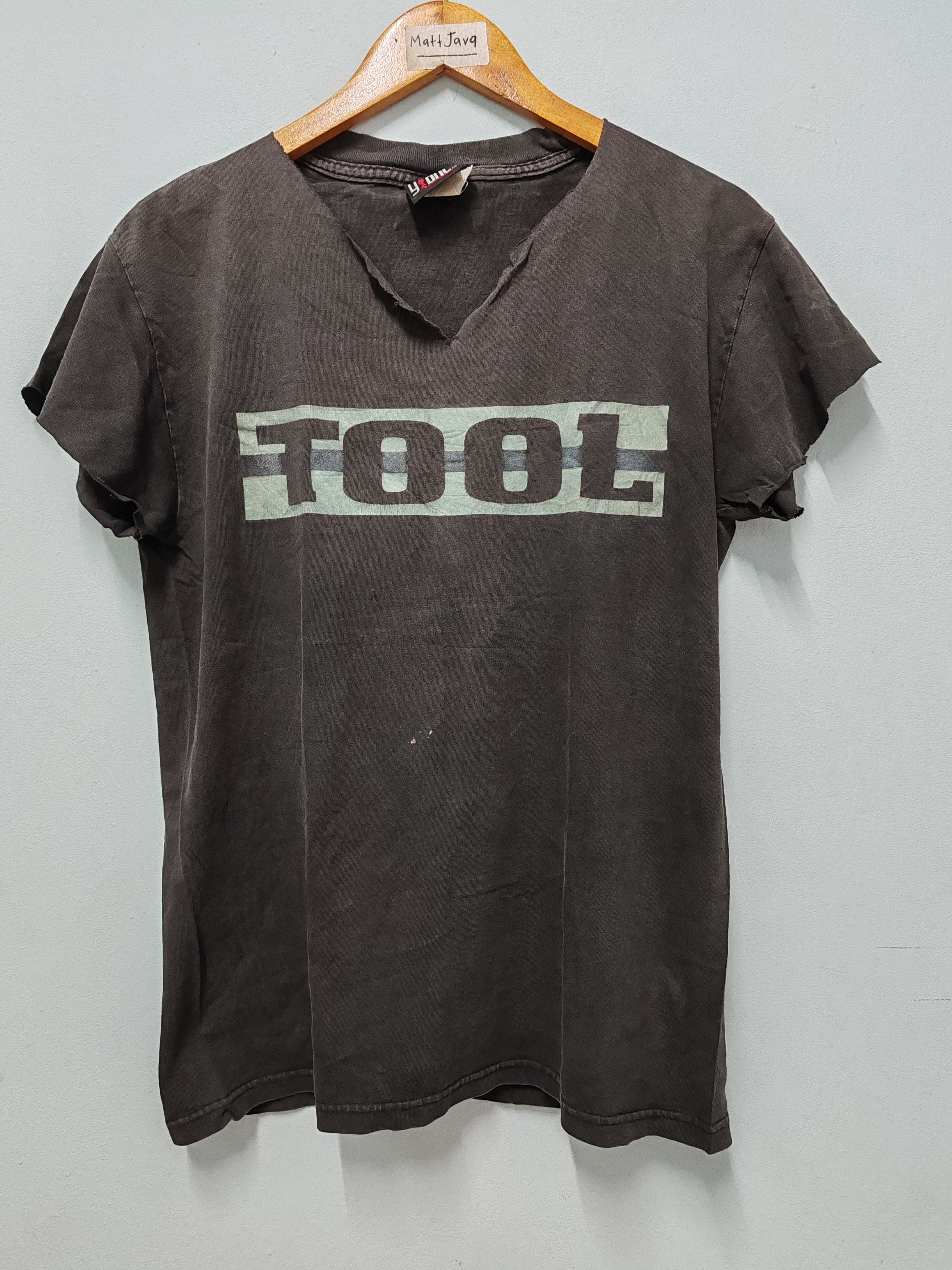 Band Tees Vintage 1996 Tool Aenima Band Tee Deftones Nin Distressed Size US M / EU 48-50 / 2 - 2 Thumbnail