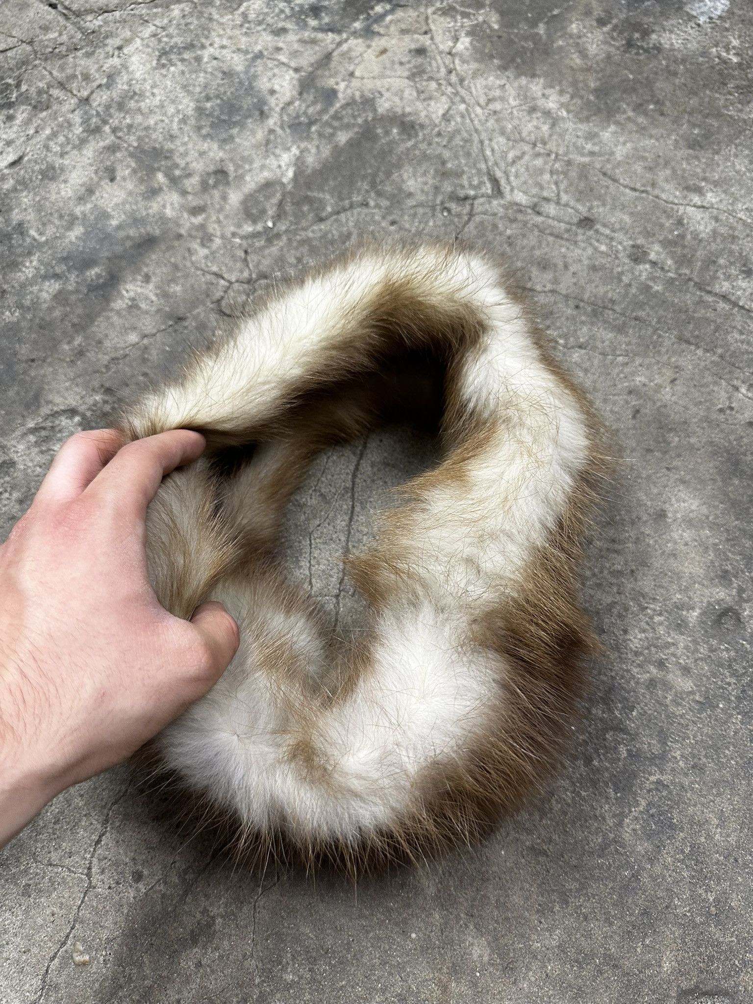 Other Vintage Y2k Real Mink Fur Headband Size ONE SIZE - 3 Thumbnail