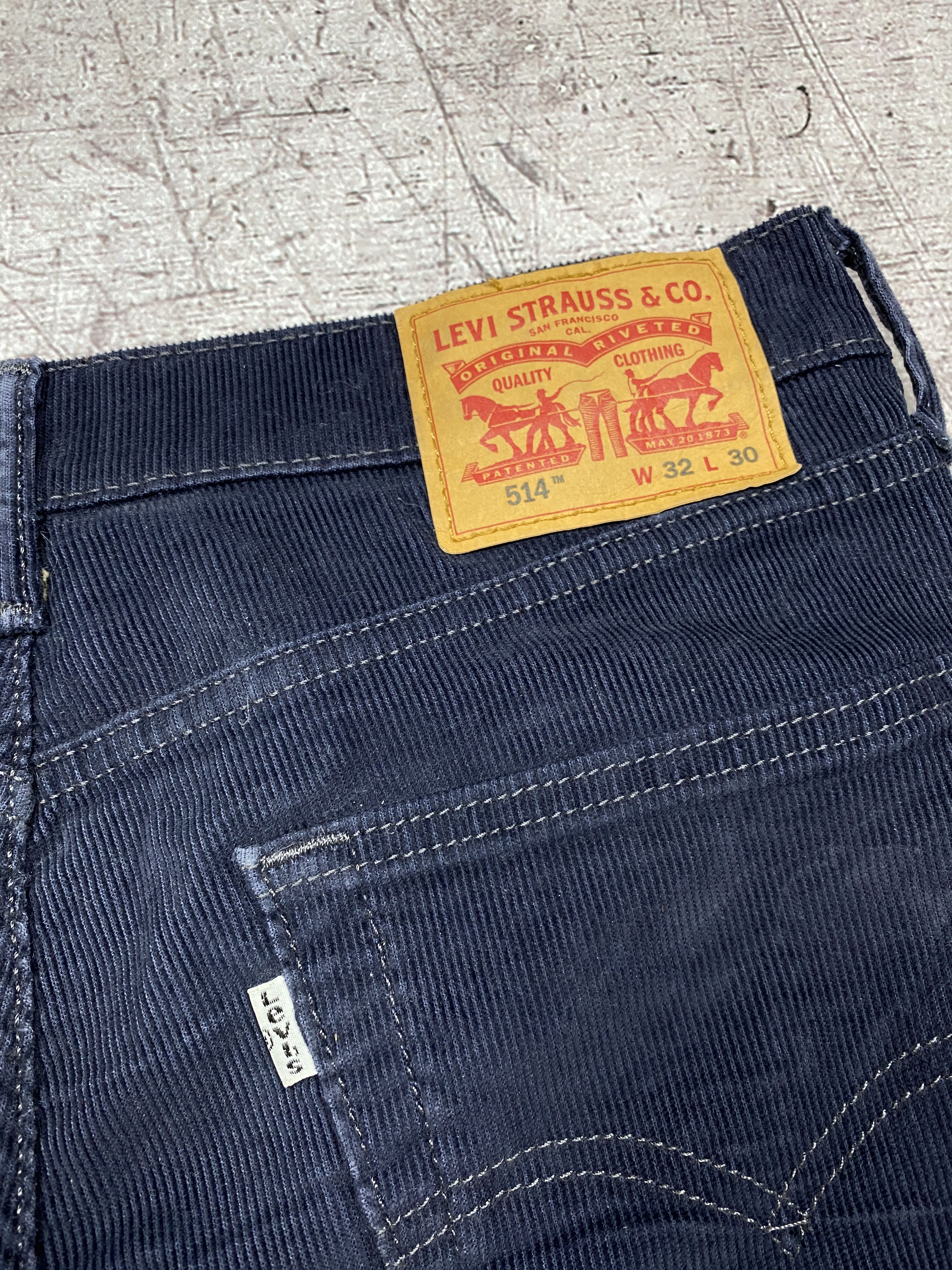 Levi's × Levi's Vintage Clothing Levis 514 Vintage Mens Corduroy Denim Pants Jeans Size US 32 / EU 48 - 2 Thumbnail