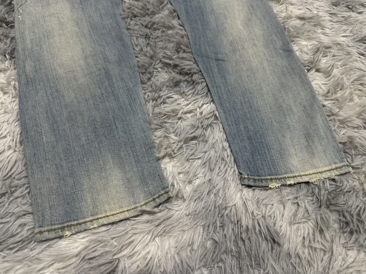 R13 🔥R13 Boy Skinny Denim Distressed Patchwork Size US 31 - 19 Thumbnail