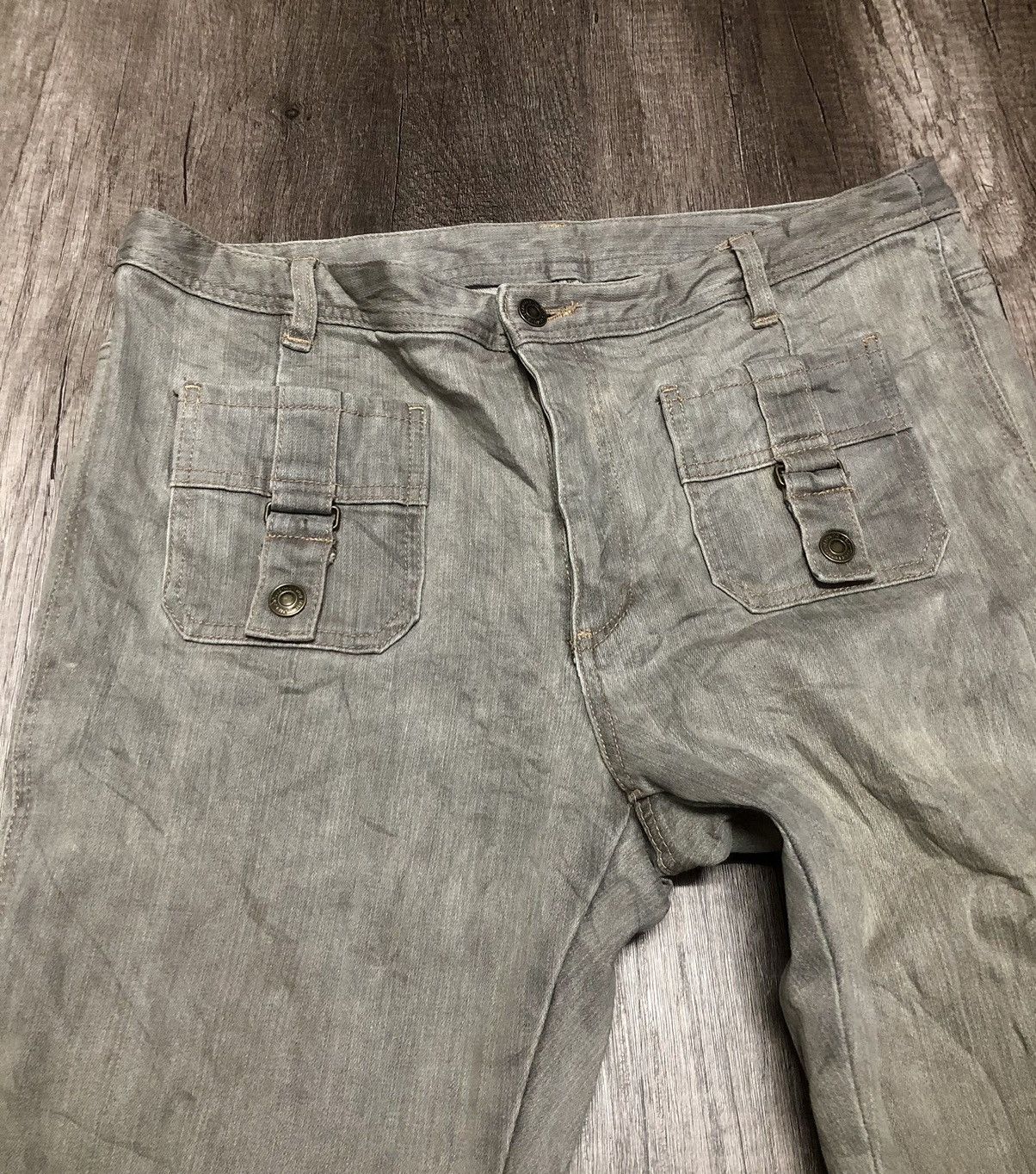 If Six Was Nine × Japanese Brand × Le Grande Bleu (L.G.B.) Vintage Bush Pant Denim Japanese Brand Unisex Size US 36 / EU 52 - 11 Thumbnail
