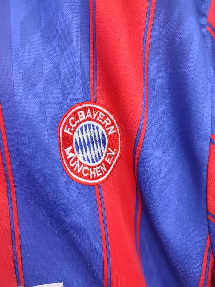 Adidas 1995/97 ADIDAS Bayern Munich Munchen #7 FOOTBALL Kit SHIRT Size US L / EU 52-54 / 3 - 2 Thumbnail