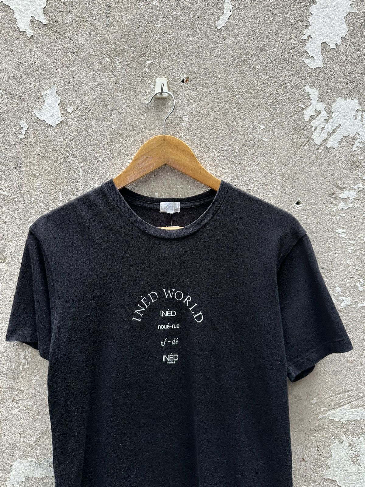 Yohji Yamamoto Vintage Ined World Homme Yohji Yamamoto Tshirt Size US S / EU 44-46 / 1 - 3 Thumbnail