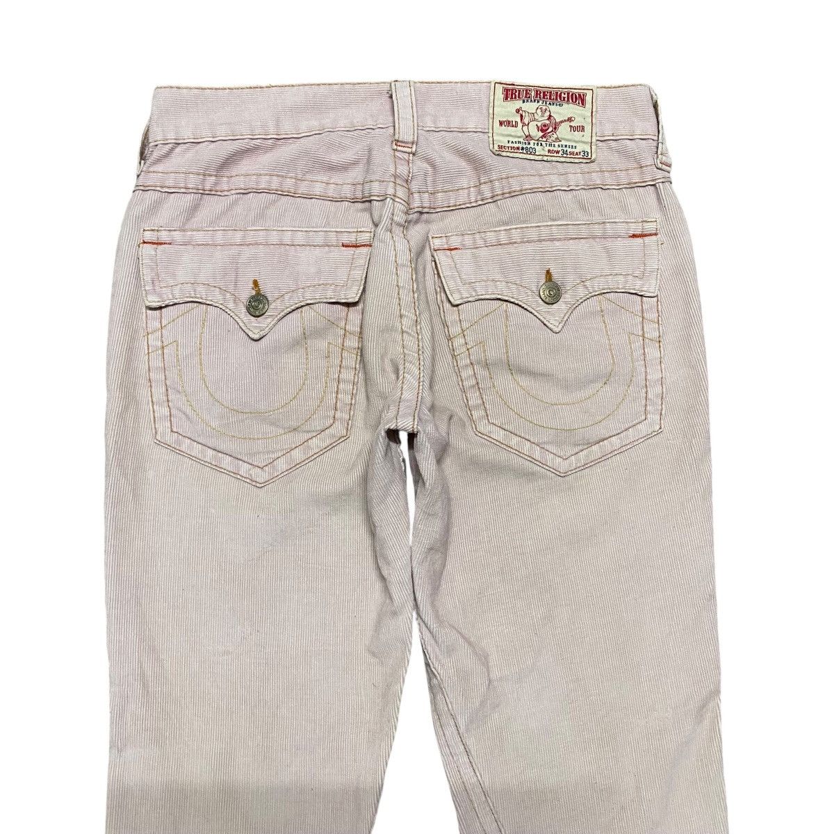 True Religion True Religion Dyed&Stone Corduroy Jeans Size US 34 / EU 50 - 9 Thumbnail