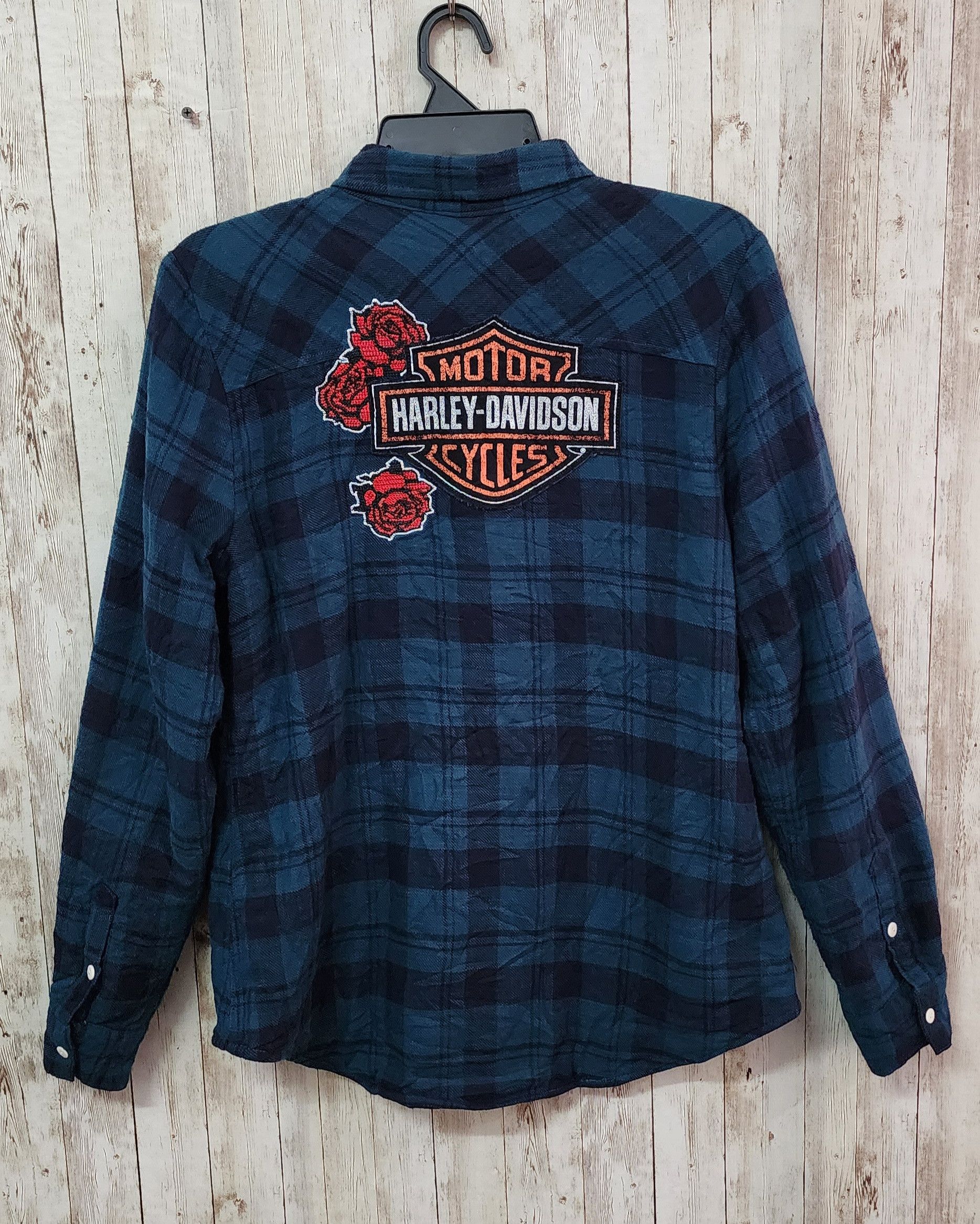 Harley Davidson Harley Davidson Women's Sherpa Lined Layering Shirt Size M / US 6-8 / IT 42-44 - 1 Thumbnail