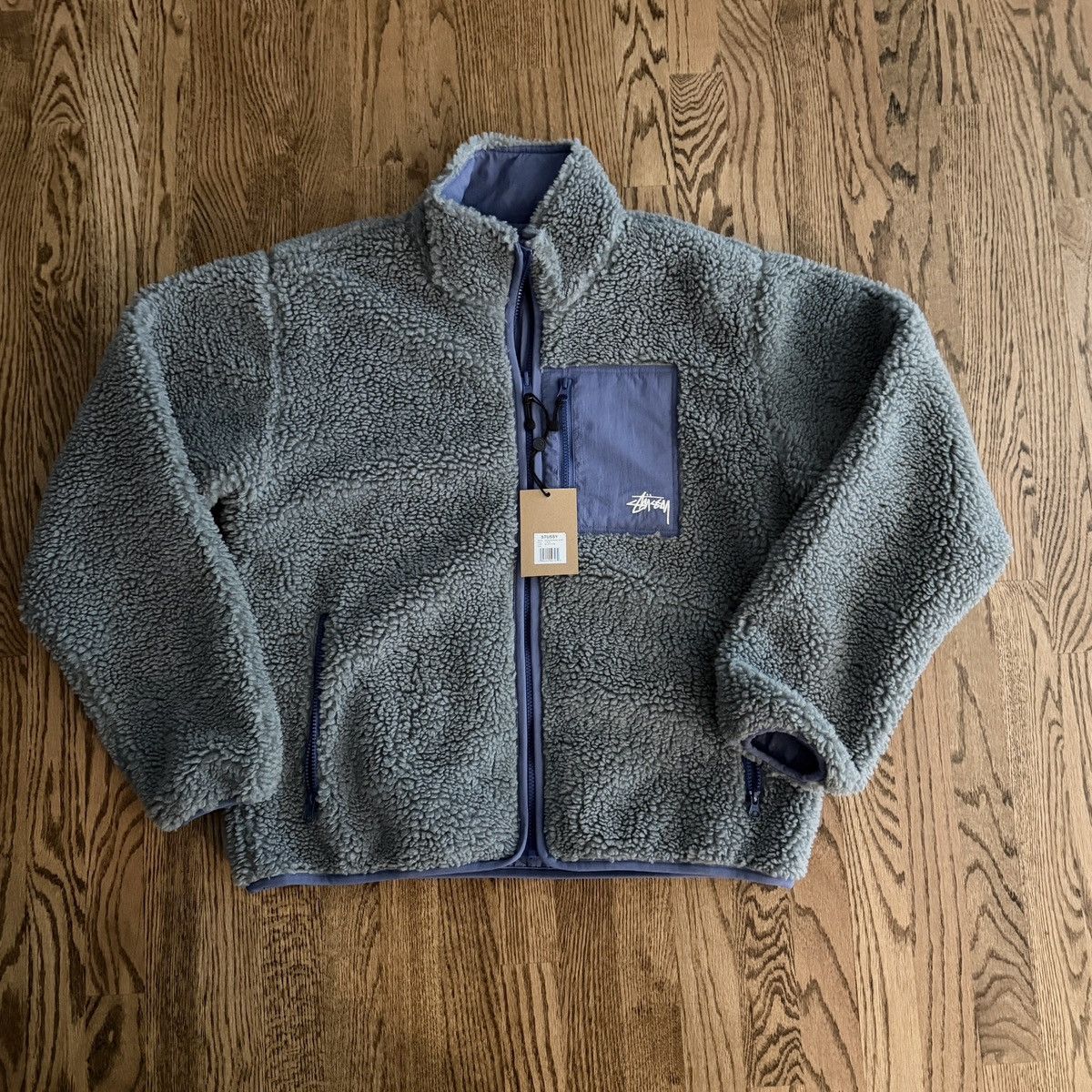 Stussy Sherpa Reversible Fleece Size US L / EU 52-54 / 3 - 1 Thumbnail