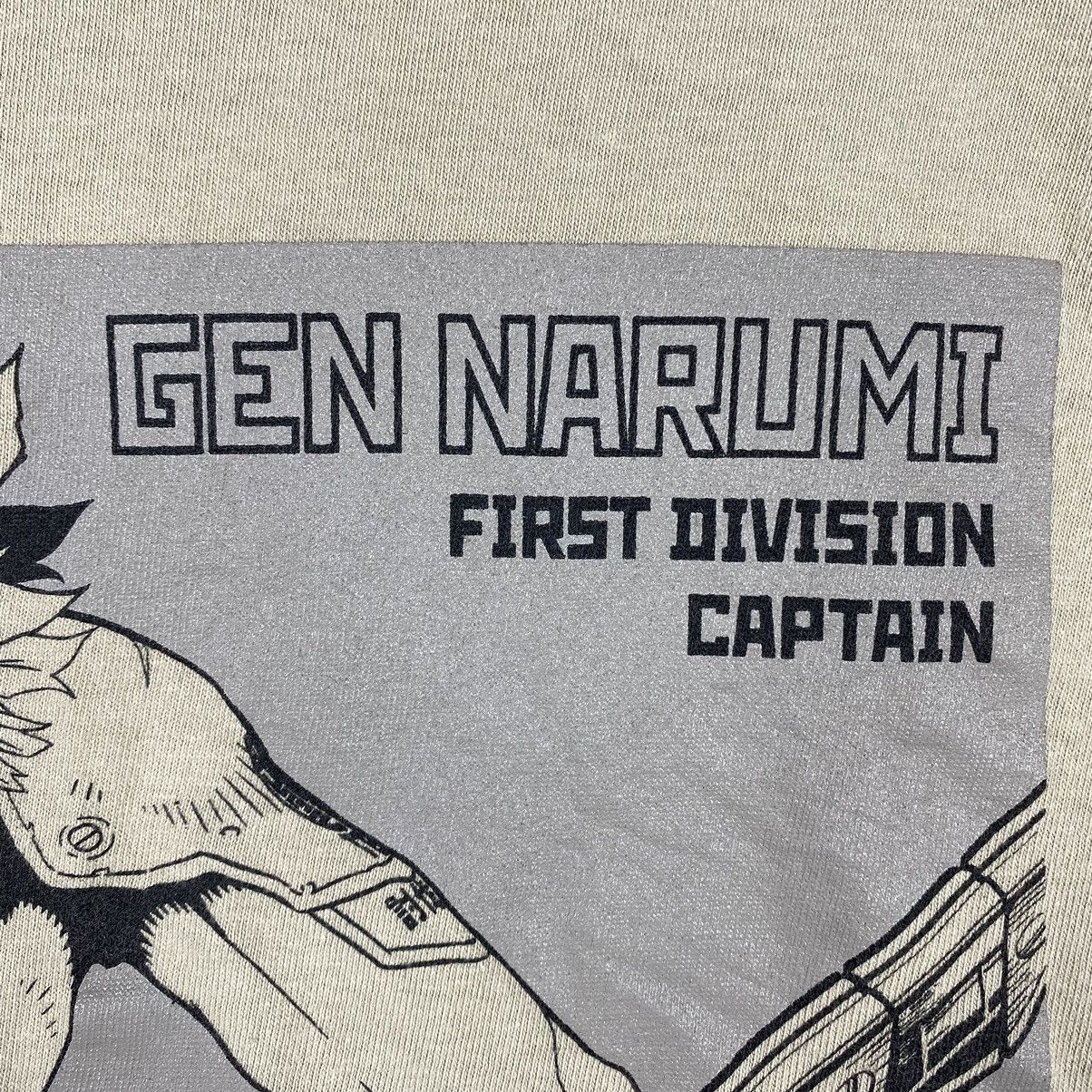 Anime × Japanese Brand KAIJU NO.8 Gen Narumi First Division Captain Anime Tee Size US L / EU 52-54 / 3 - 5 Thumbnail