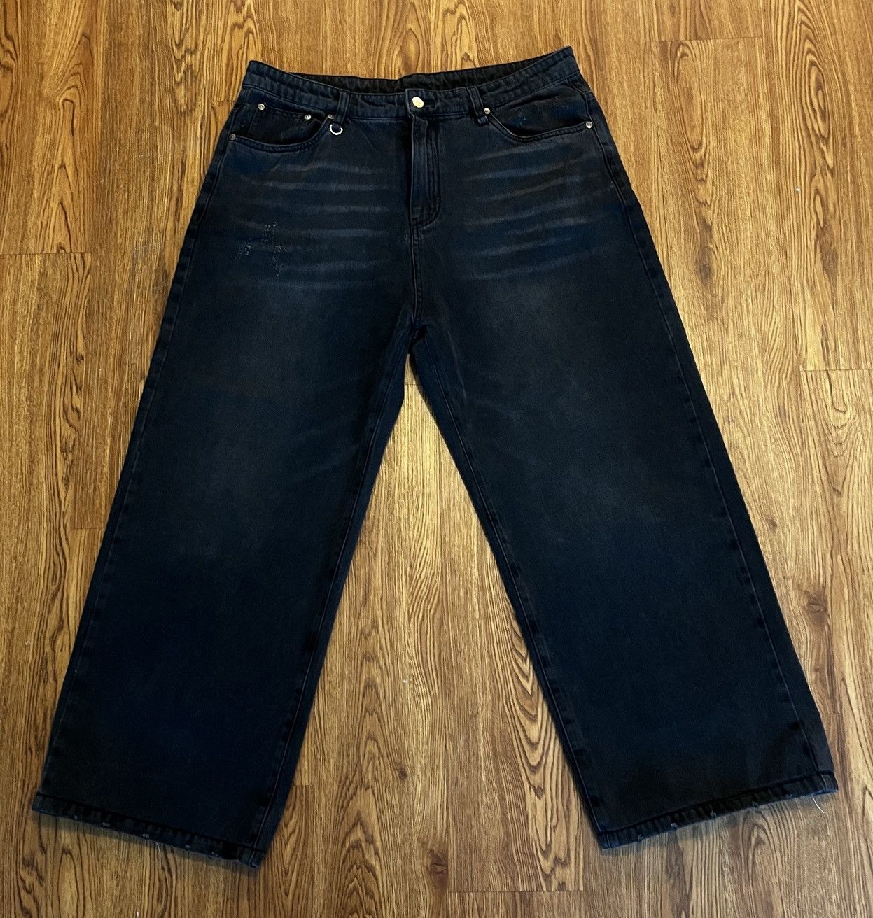 Other Black Drmers Club loose fit jeans Size US 36 / EU 52 - 1 Thumbnail