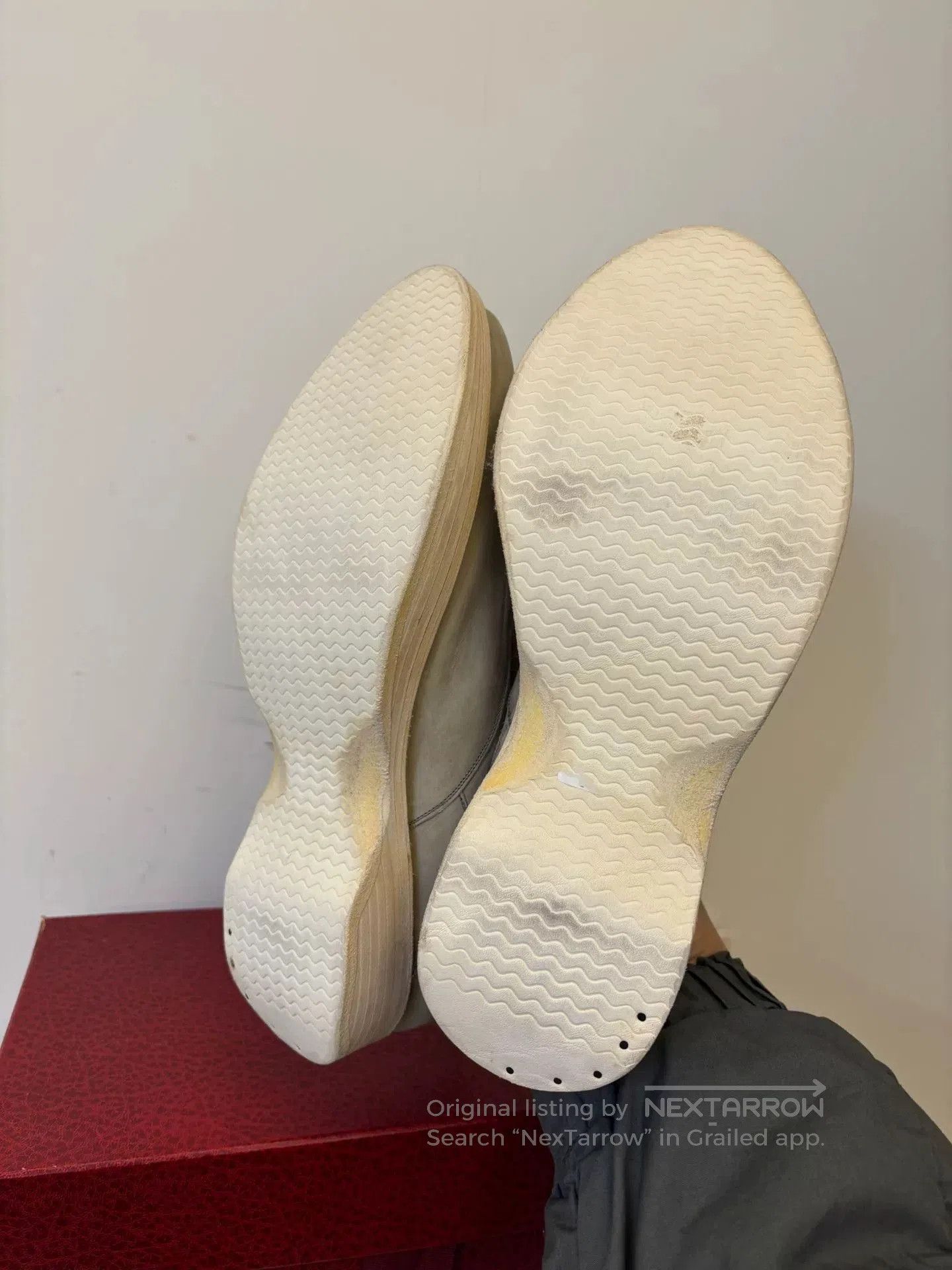 Other Le Yucca's Distressed Thick Sole Leather Shoes. Size US 10 / EU 43 - 7 Thumbnail