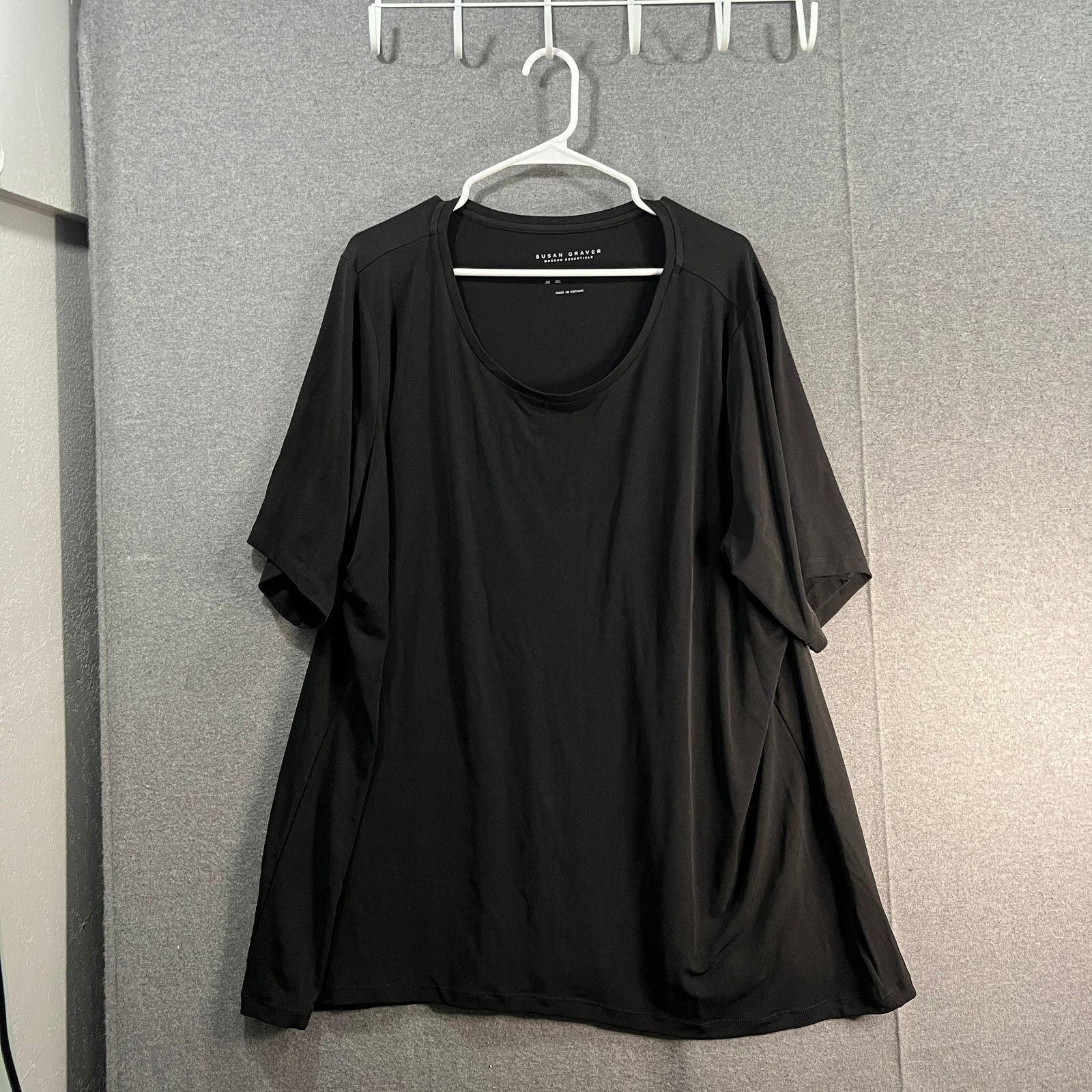 Other Susan Graver Regular Modern Essentials Liquid Knit Hi-Lou Size 3XL / US 20-22 - 1 Thumbnail