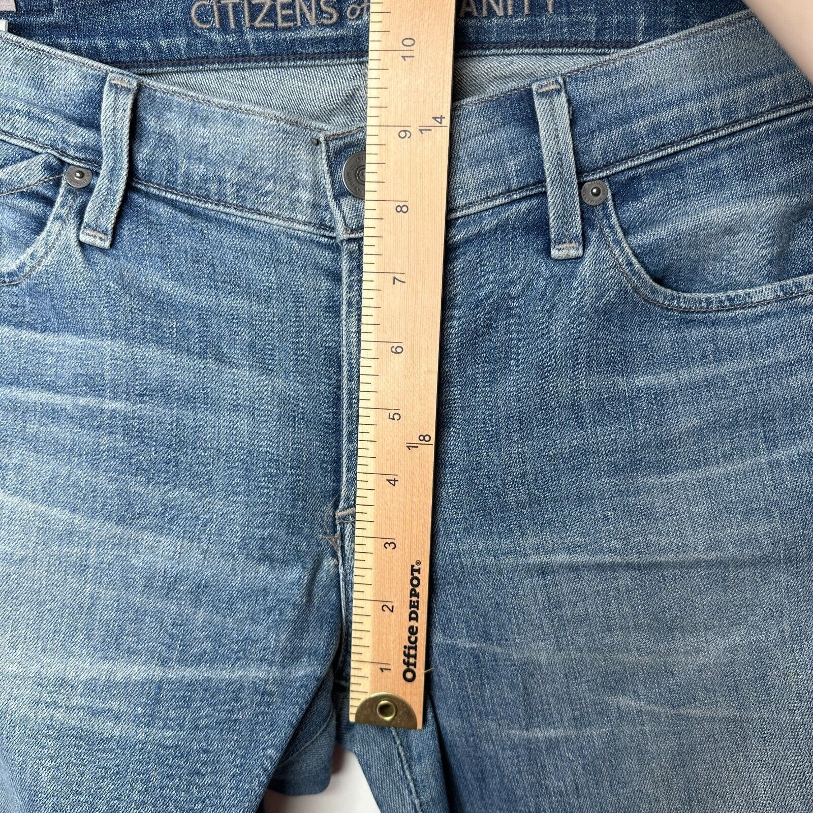 Citizens Of Humanity Revolve Citizens of Humanity Lt Wash Midrise Skinny Jean 28 Size 28" / US 6 / IT 42 - 5 Thumbnail