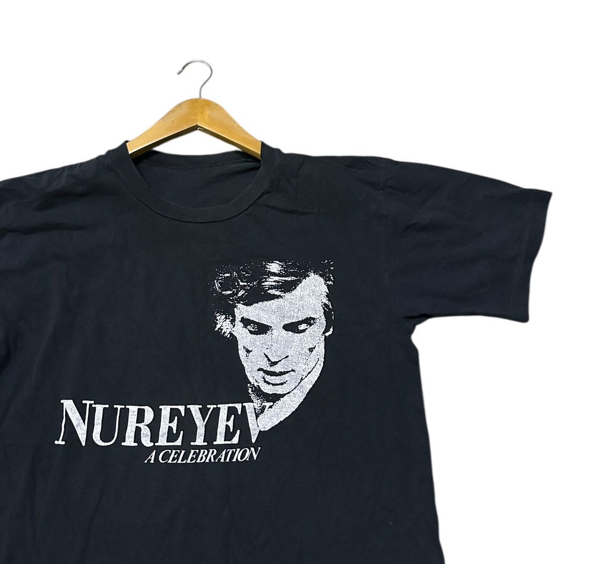 Vintage Vintage 90s Rudolf Nereyev A celebration black tshirt Size US M / EU 48-50 / 2 - 2 Thumbnail