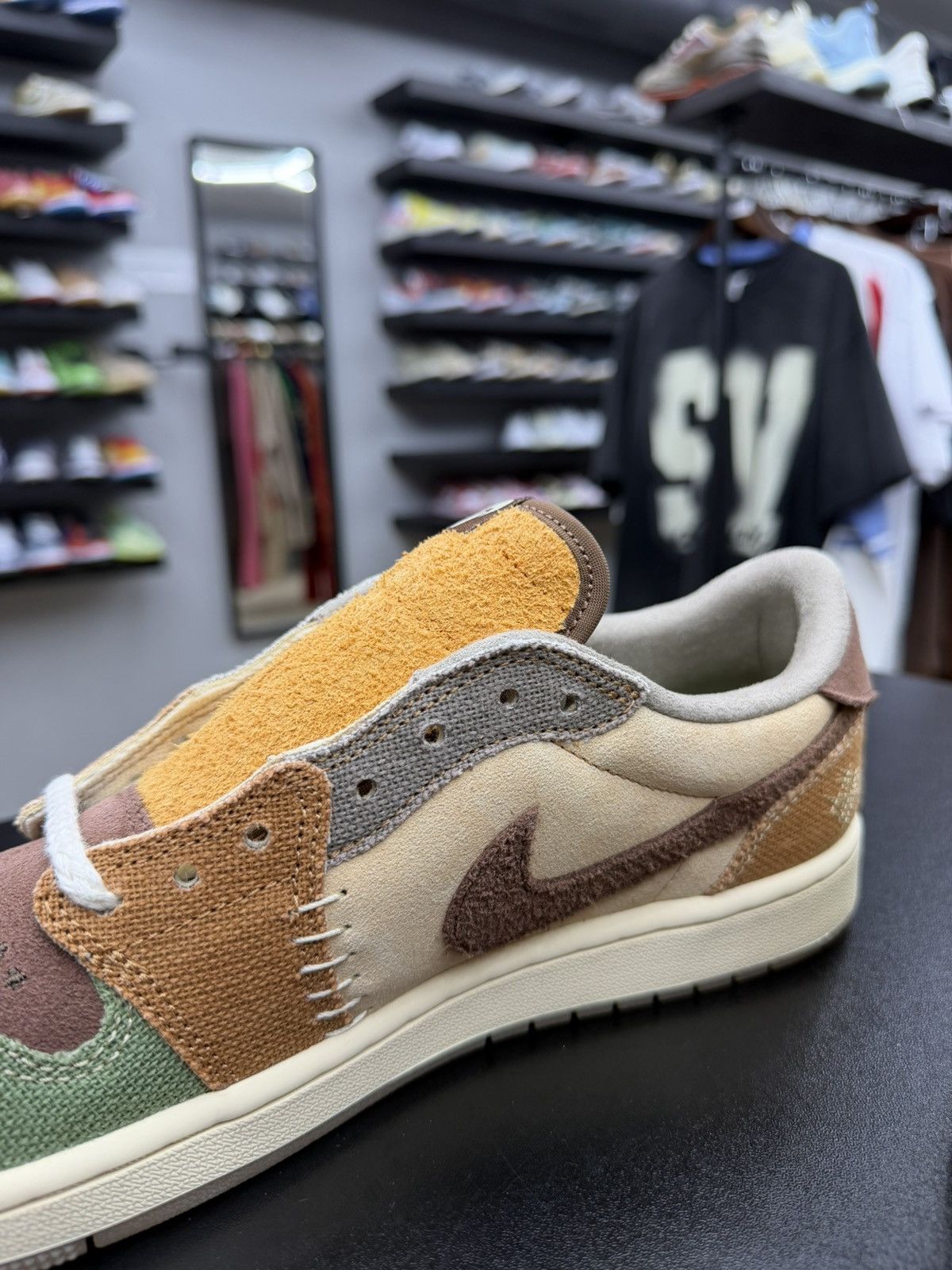 Jordan Brand Size 10.5 - Jordan 1 Retro Low Zion Williamson Voodoo Size US 10.5 / EU 43-44 - 6 Thumbnail