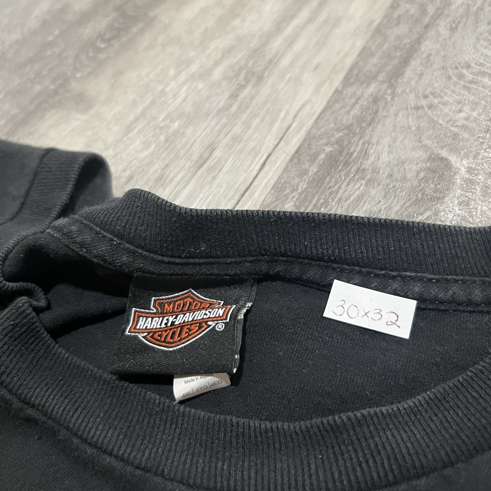 Harley Davidson Harley Davidson Black Ride Hard Or Stay Home Biker T Shirt Size US XXL / EU 58 / 5 - 5 Thumbnail