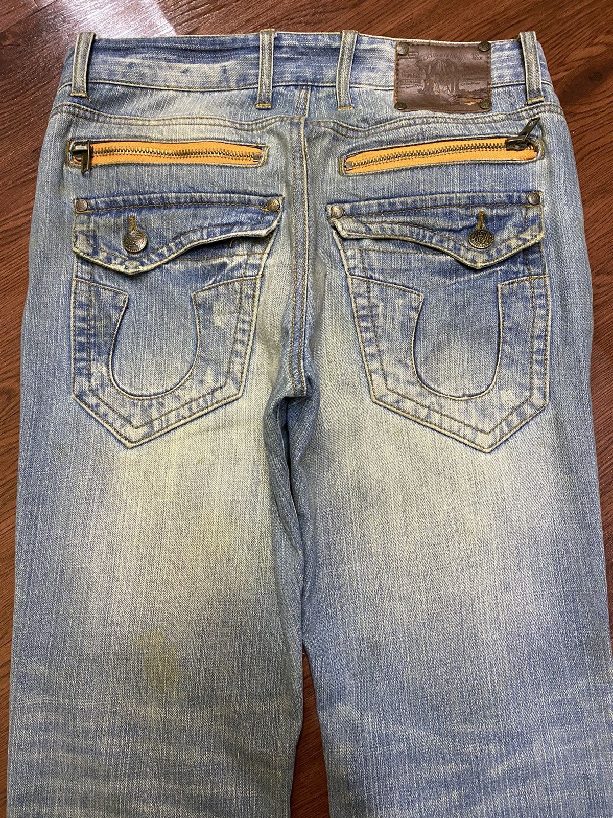 Japanese Brand Japanese Augeh Faded Multi Pocket Distressed Slim Jeans Size US 34 / EU 50 - 4 Thumbnail