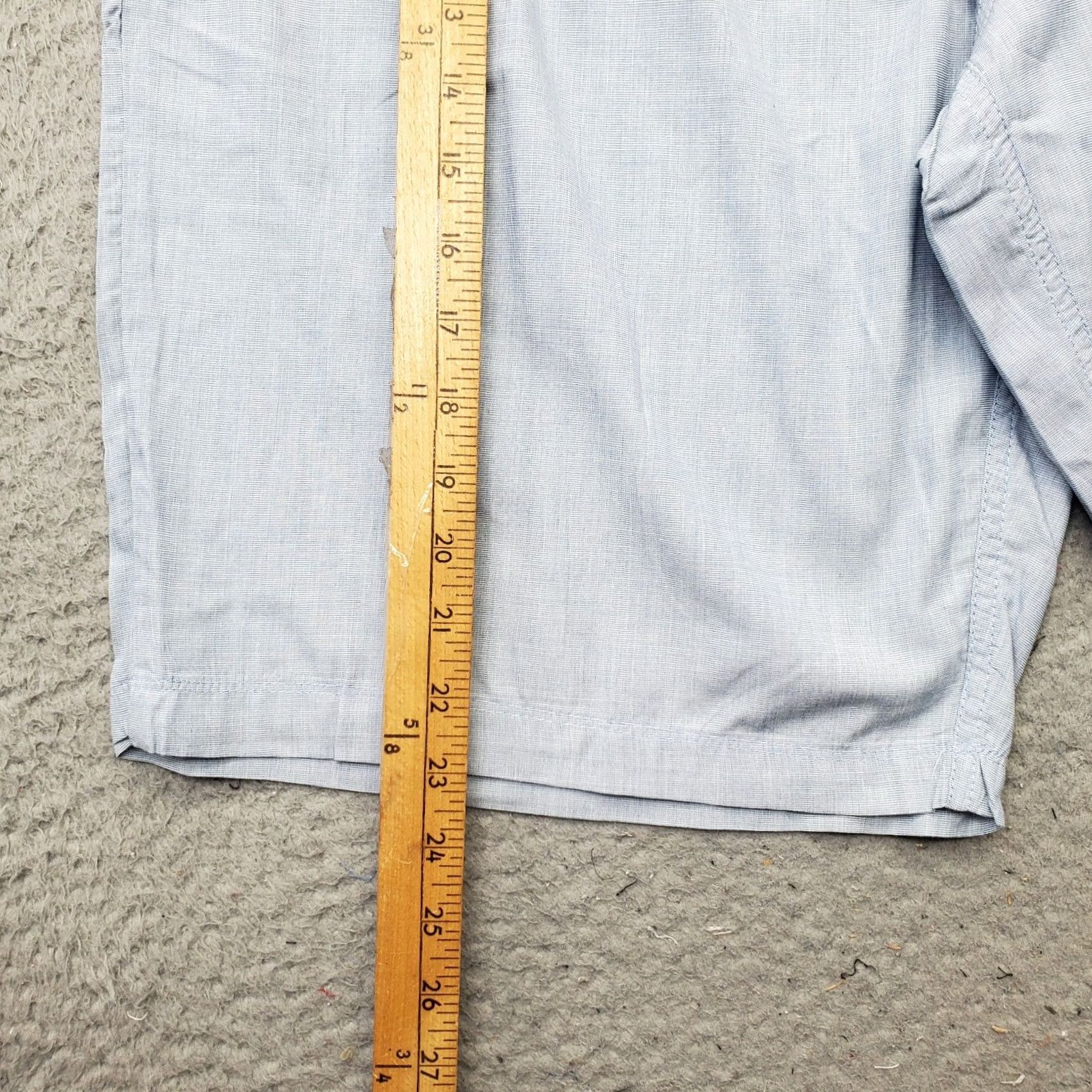 Apt. 9 Apt. 9 Pajama Shorts Mens M Blue Rayon Sleepwear Drawstring Waist Bedding Lounge Shorts Size US 31 - 3 Thumbnail