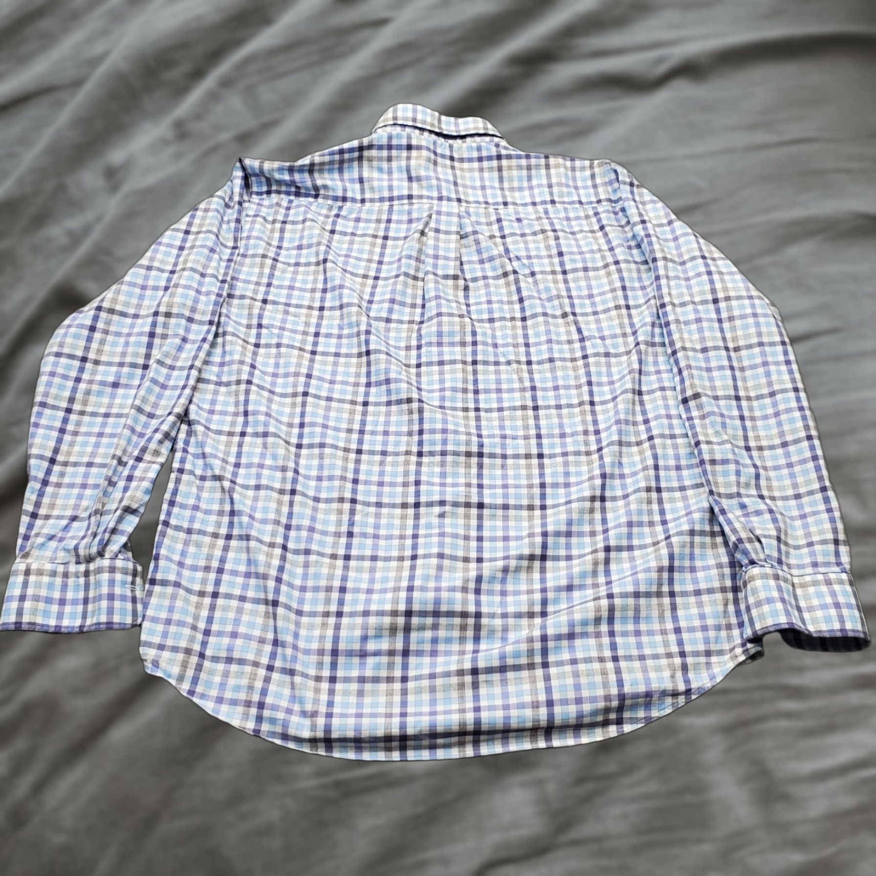 Peter Millar Peter Millar Golf Shirt Mens XL Multi Plaid Chest Pocket Long Sleeve Button-Down Size US XL / EU 56 / 4 - 1 Thumbnail