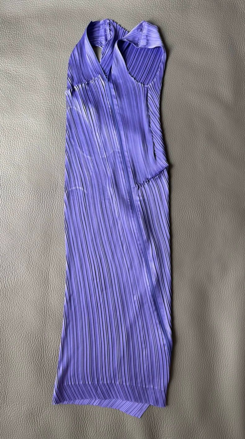 Issey Miyake Issey Miyake size:2 Purple zipper dress Size M / US 6-8 / IT 42-44 - 2 Thumbnail