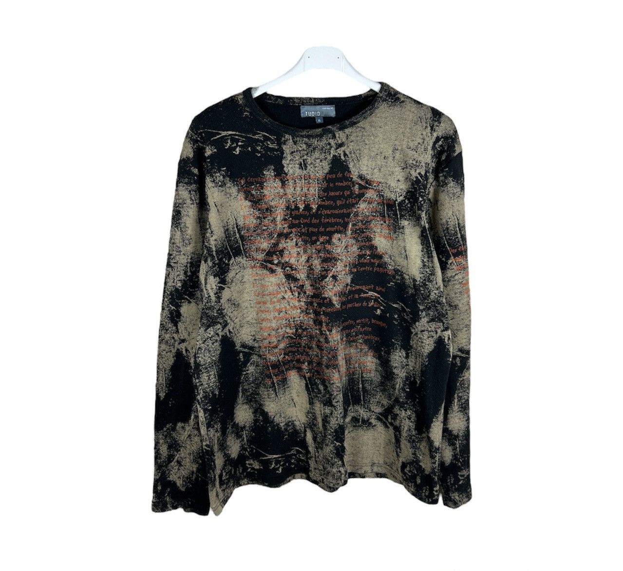 Acne Studios Vintage avant garde studio full print y2k long sleeve tee Size US L / EU 52-54 / 3 - 1 Thumbnail