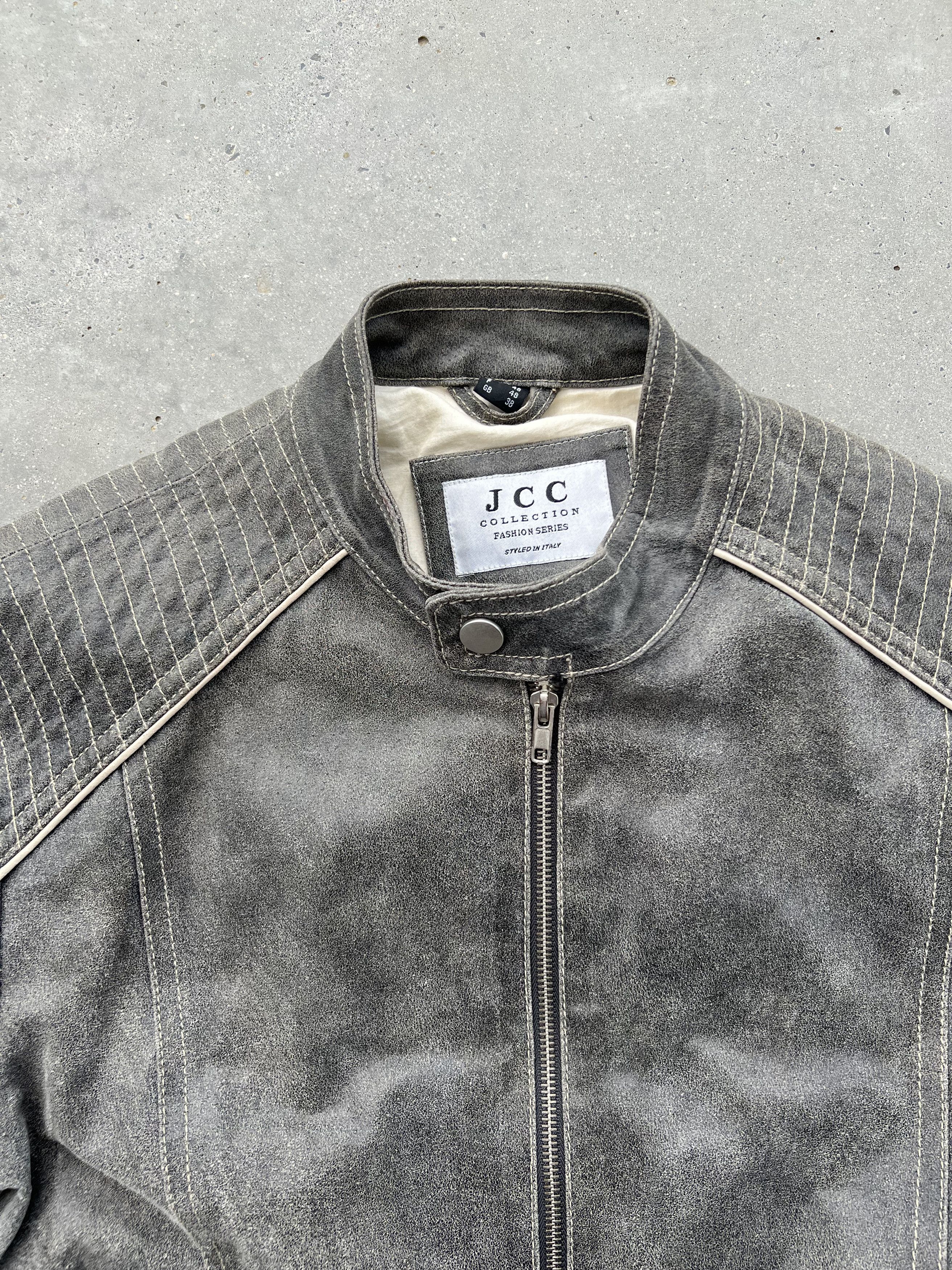 Vintage Leather suede jacket vintage grey M Size US M / EU 48-50 / 2 - 3 Thumbnail