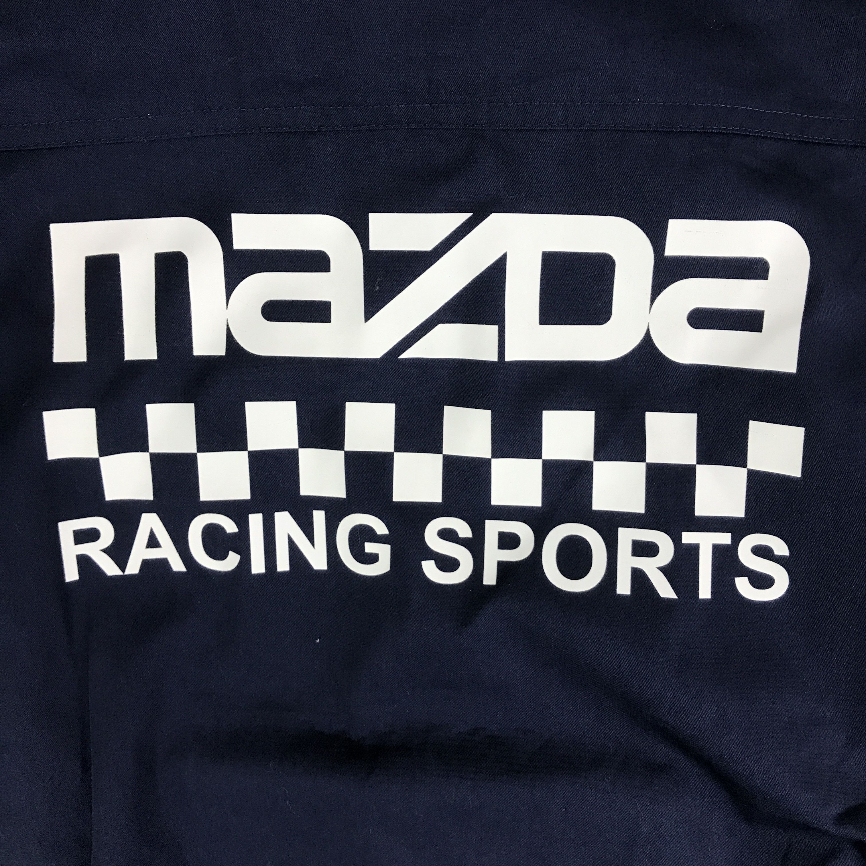 Japanese Brand MAZDA RACING SPORTS JAPAN CUSTOM WORK JACKET K107B5 Size US L / EU 52-54 / 3 - 7 Thumbnail