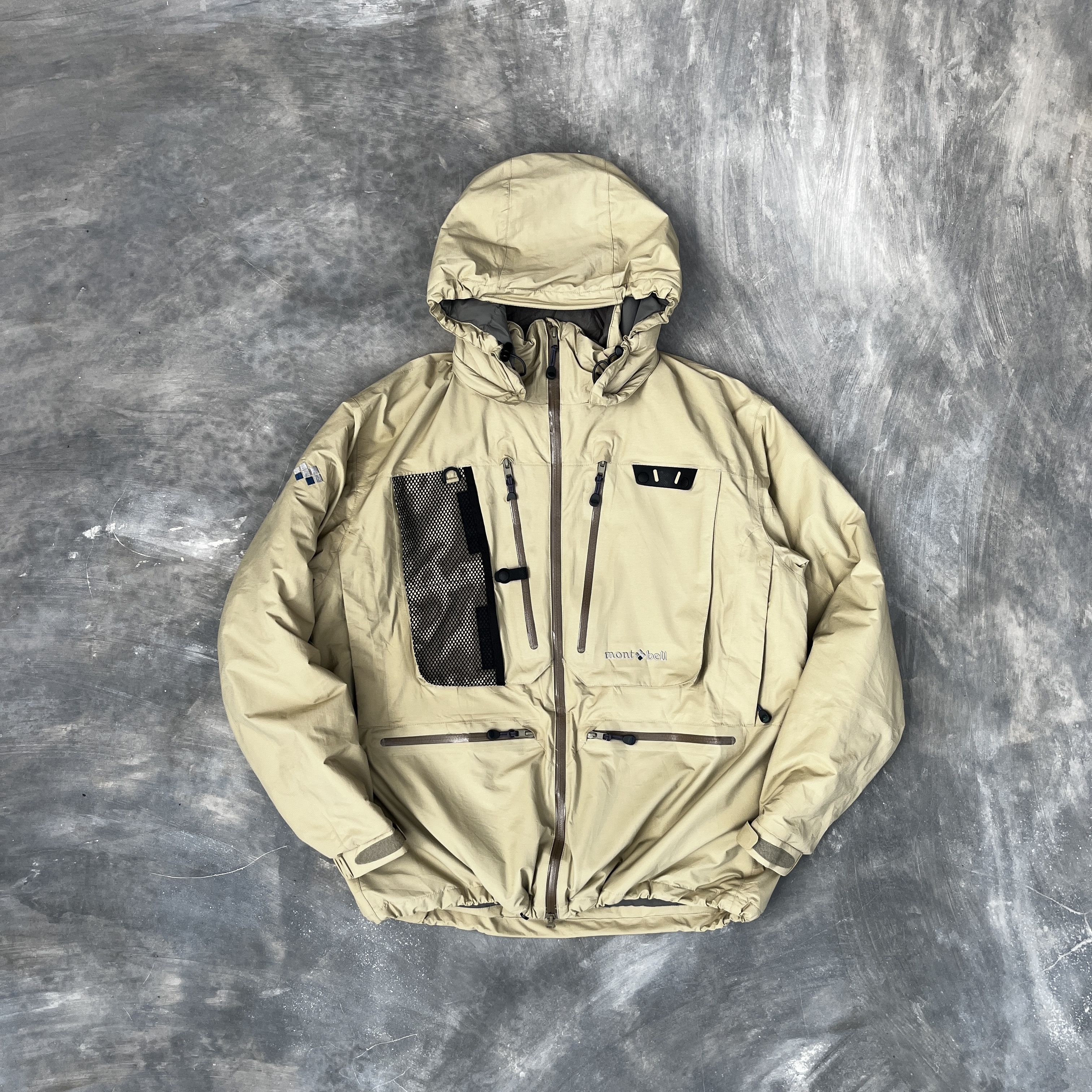 90s mont-bell gore-tex wading jacket