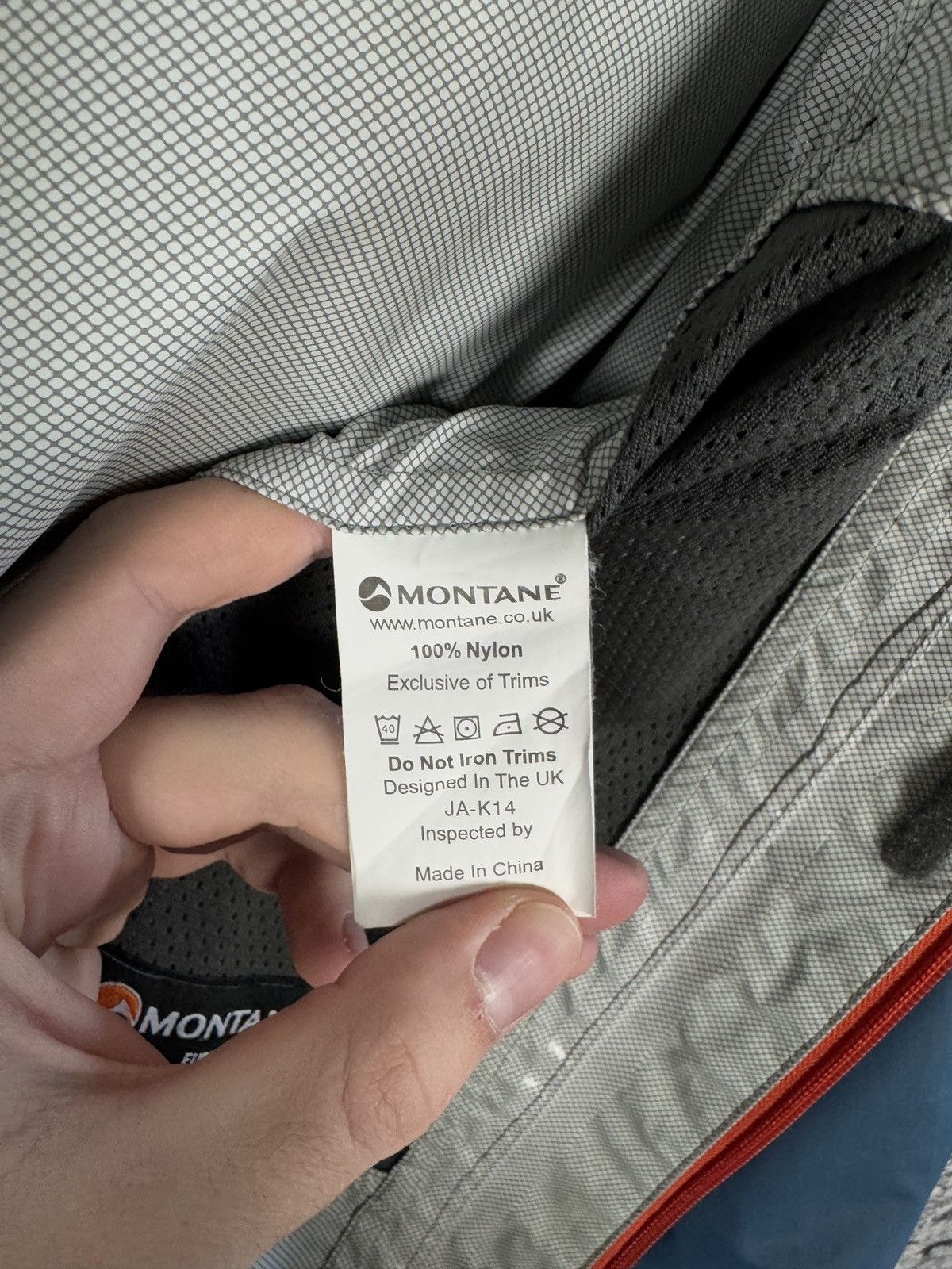 Montane Montane Nylon Lightweight Jacket Windbreaker Outdoor Size S Size US S / EU 44-46 / 1 - 11 Thumbnail