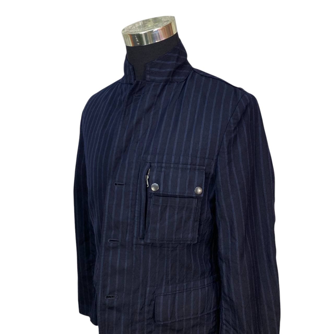 Comme des Garcons AD2007 COMME DES GARCON PINSTRIPED CHORE JACKET Size US S / EU 44-46 / 1 - 6 Thumbnail